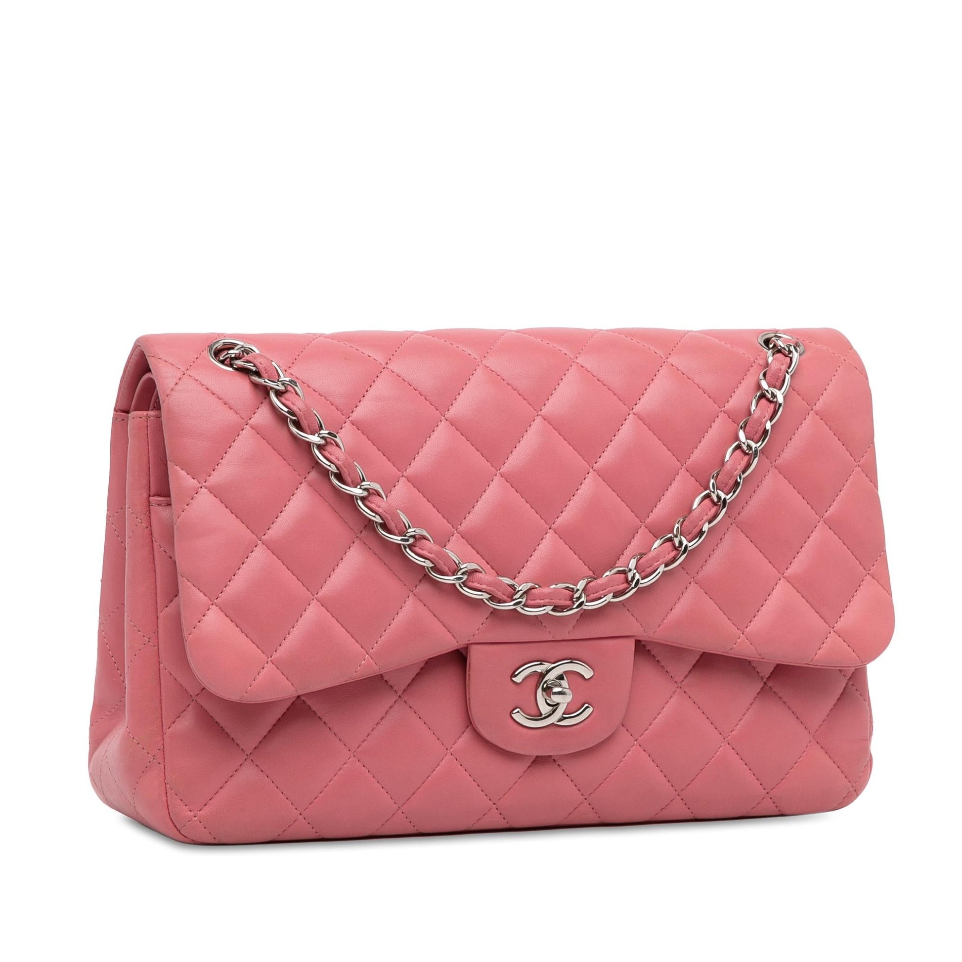 Chanel Jumbo Classic Lambskin Double Flap SHG-5so0eX Handbag