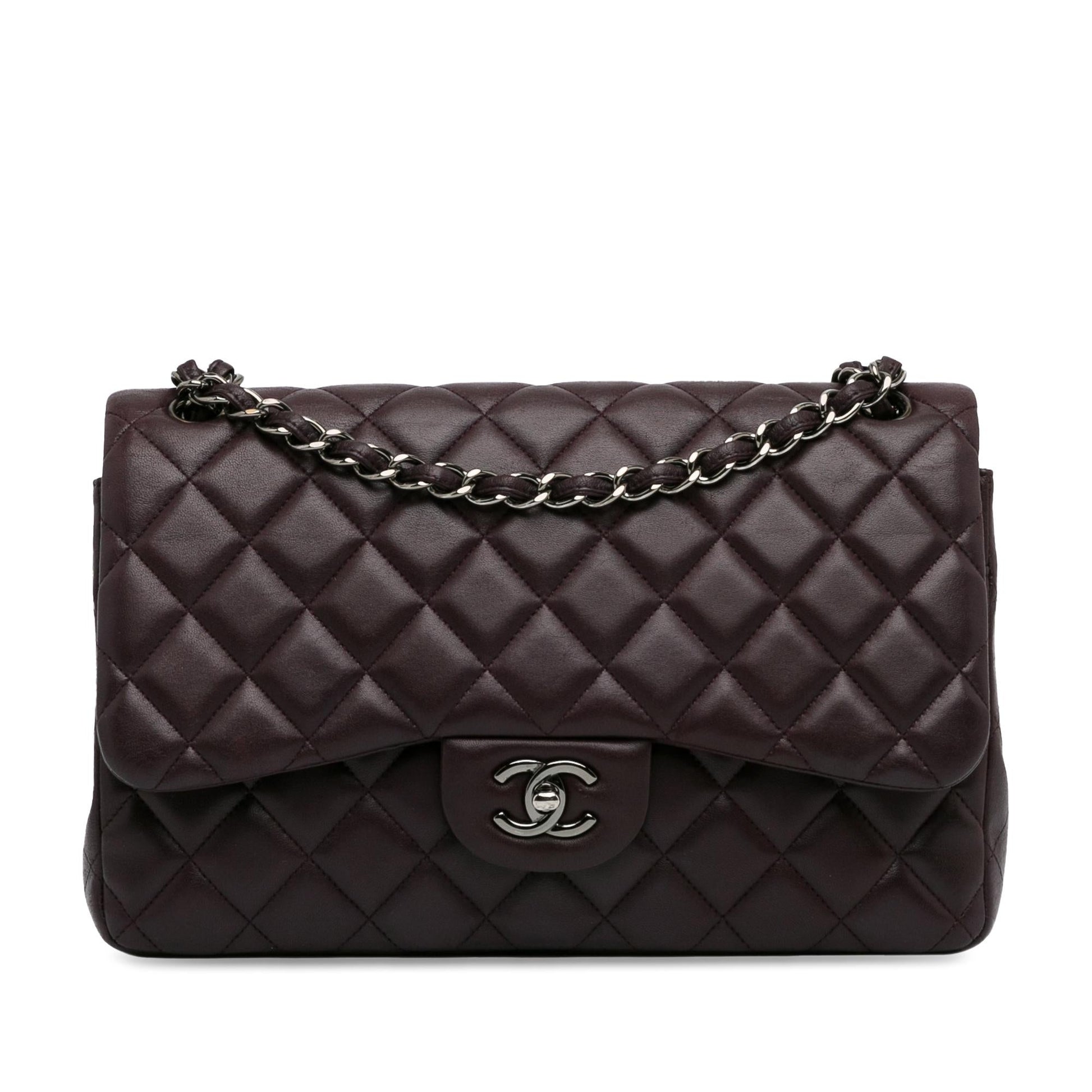 Chanel Jumbo Classic Lambskin Double Flap SHG-dw9RFk Handbag