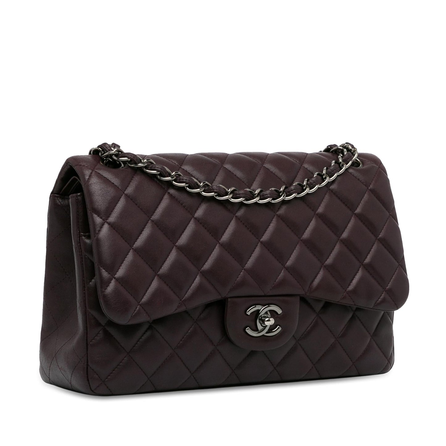 Chanel Jumbo Classic Lambskin Double Flap SHG-dw9RFk Handbag