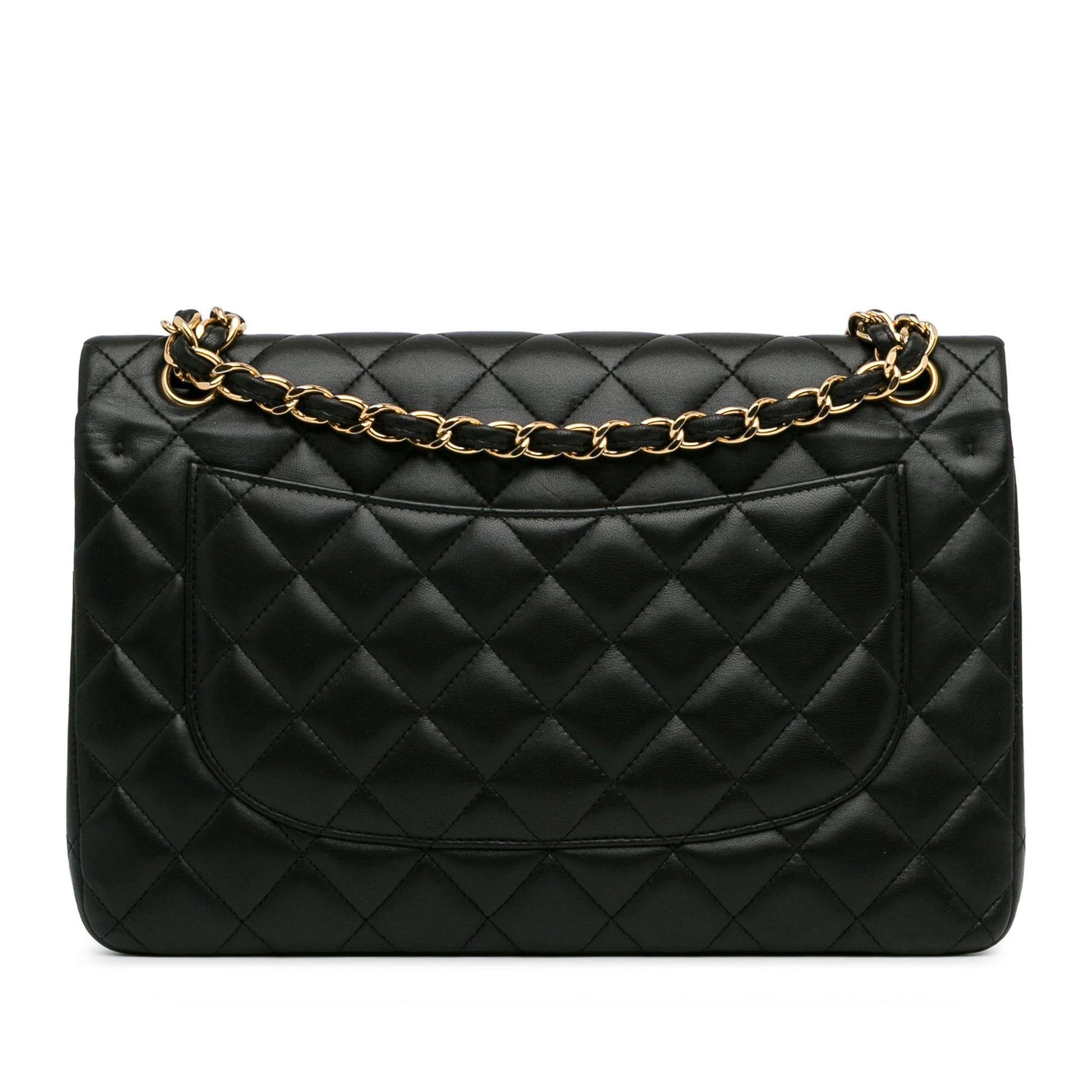 Chanel Jumbo Classic Lambskin Double Flap SHG-DIrJtq Handbag