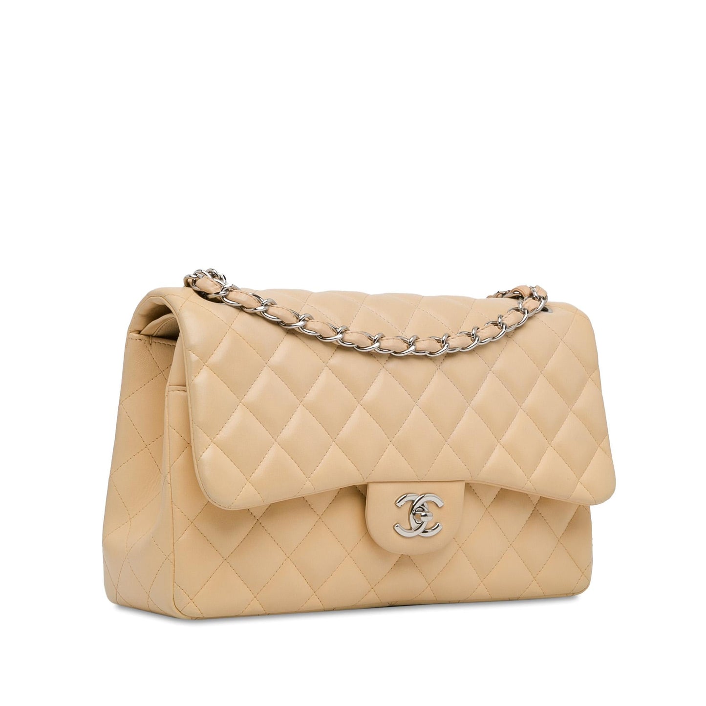 Chanel Jumbo Classic Lambskin Double Flap SHG-Mqc20h Handbag