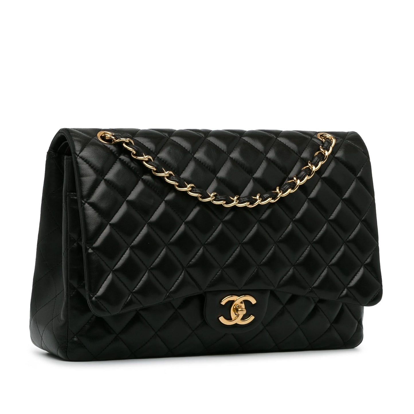Chanel Jumbo Classic Lambskin Double Flap SHG-sK91Ny Handbag