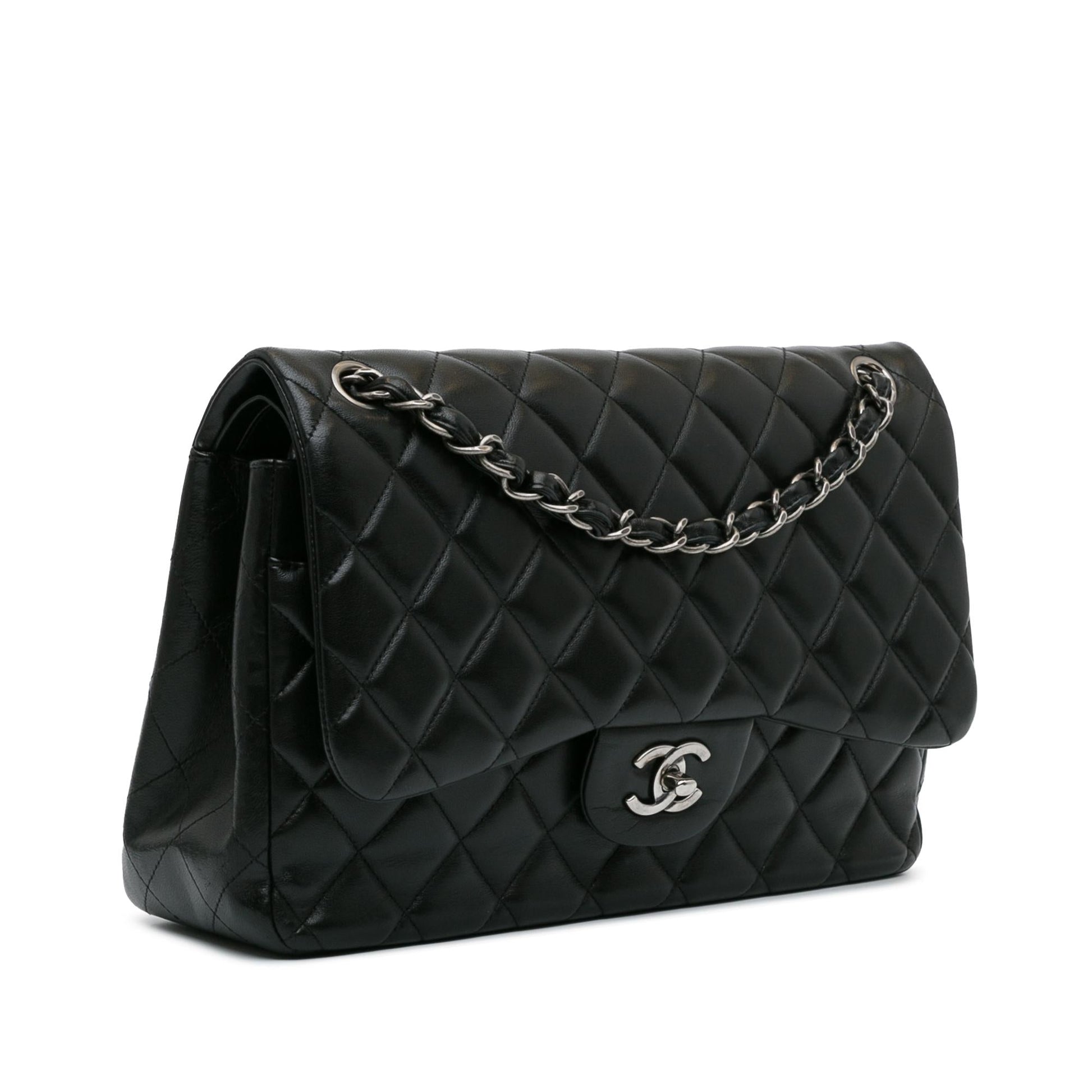 Chanel Jumbo Classic Lambskin Double Flap SHG-ucgxXa Handbag