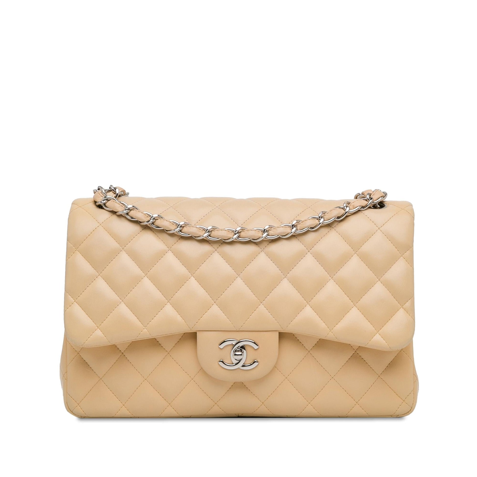 Chanel Jumbo Classic Lambskin Double Flap SHG-DmoPIa Handbag