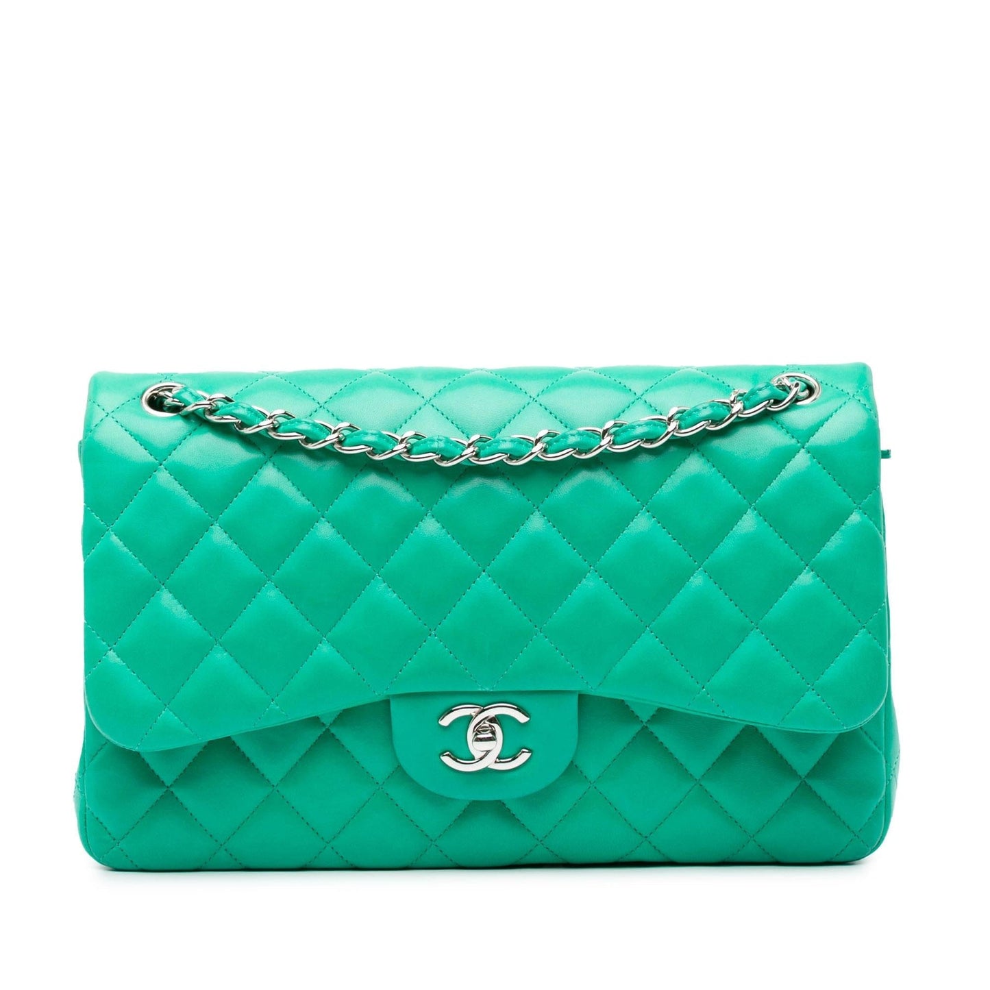 Chanel Jumbo Classic Lambskin Double Flap SHG-FsYojS Handbag
