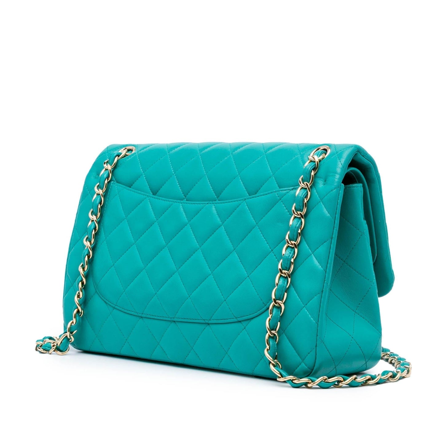 Chanel Jumbo Classic Lambskin Double Flap Handbag Flap 19