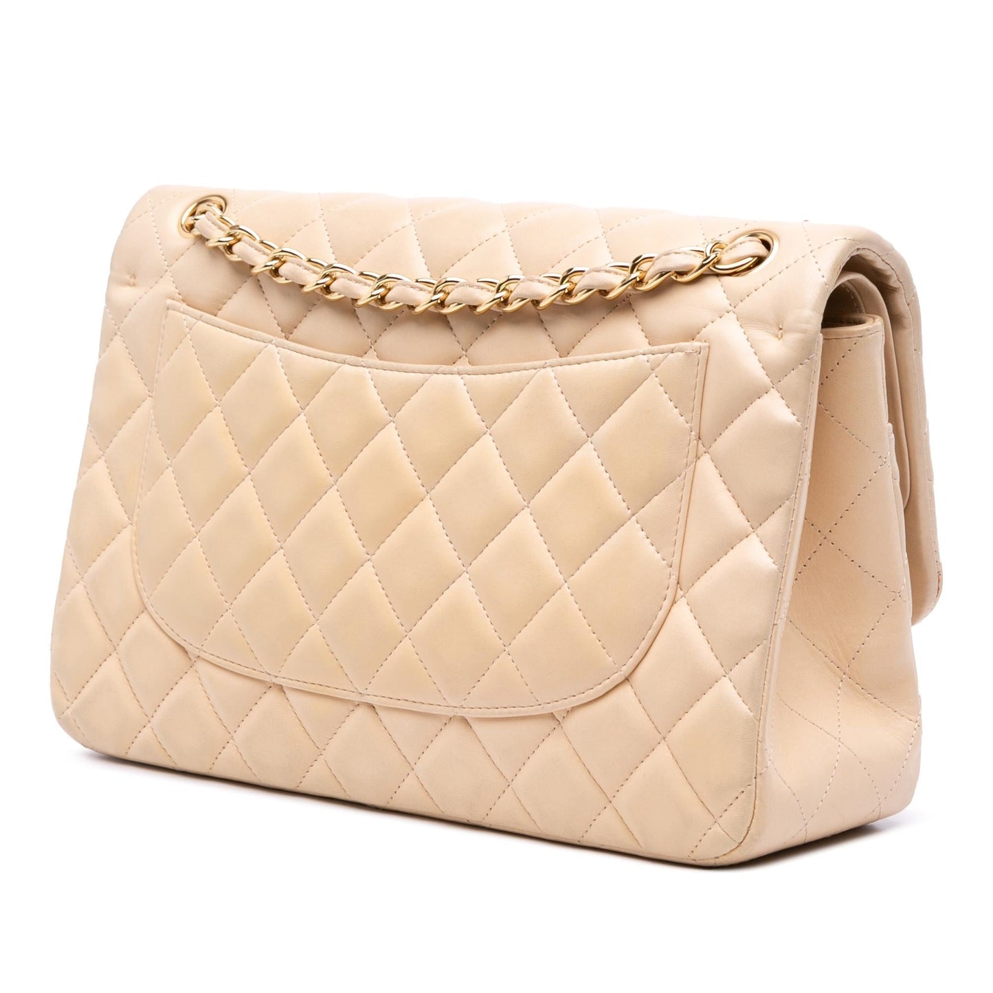 Chanel Jumbo Classic Lambskin Double Flap Handbag Flap 29