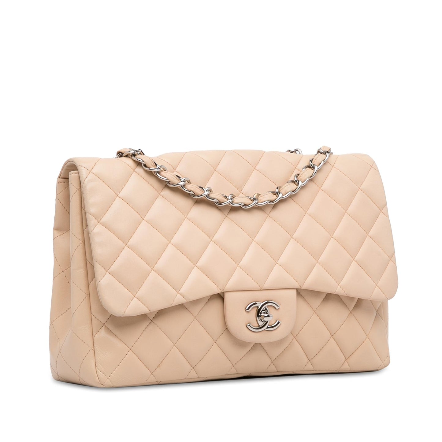 Chanel Jumbo Classic Lambskin Single Flap SHG-gKWzLM Handbag