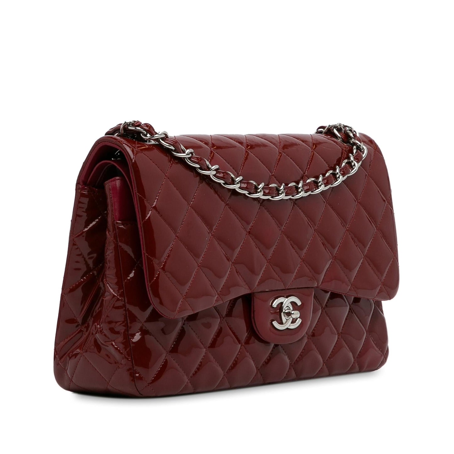 Chanel Jumbo Classic Patent Double Flap SHG-xpIJe0 Handbag