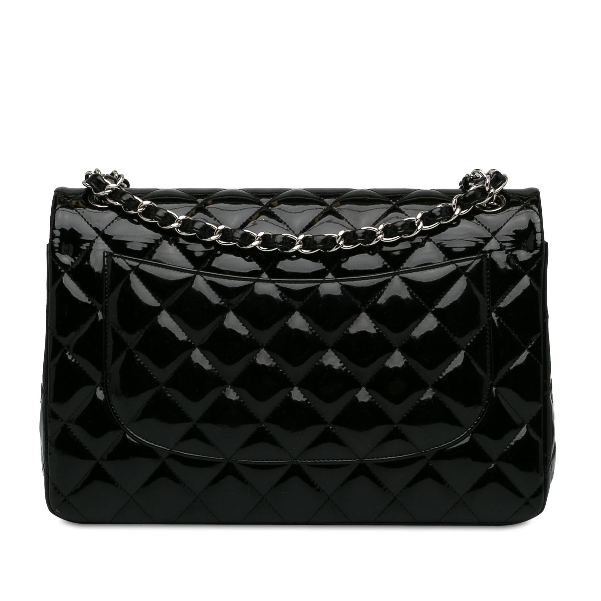 Chanel Jumbo Classic Patent Double Flap SHG-JL2ojZ Handbag
