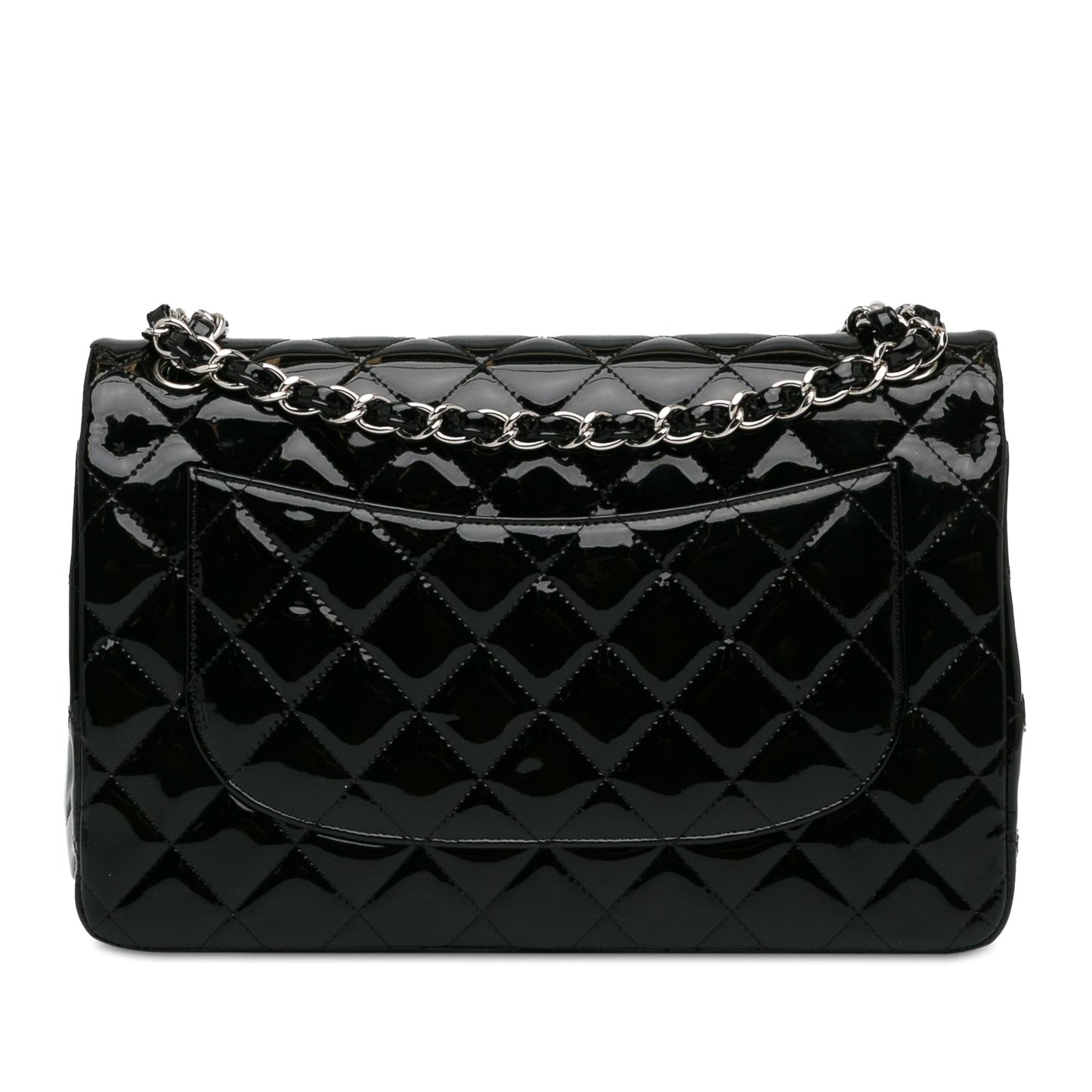 Chanel Jumbo Classic Patent Double Flap SHG-Emgu8N Handbag