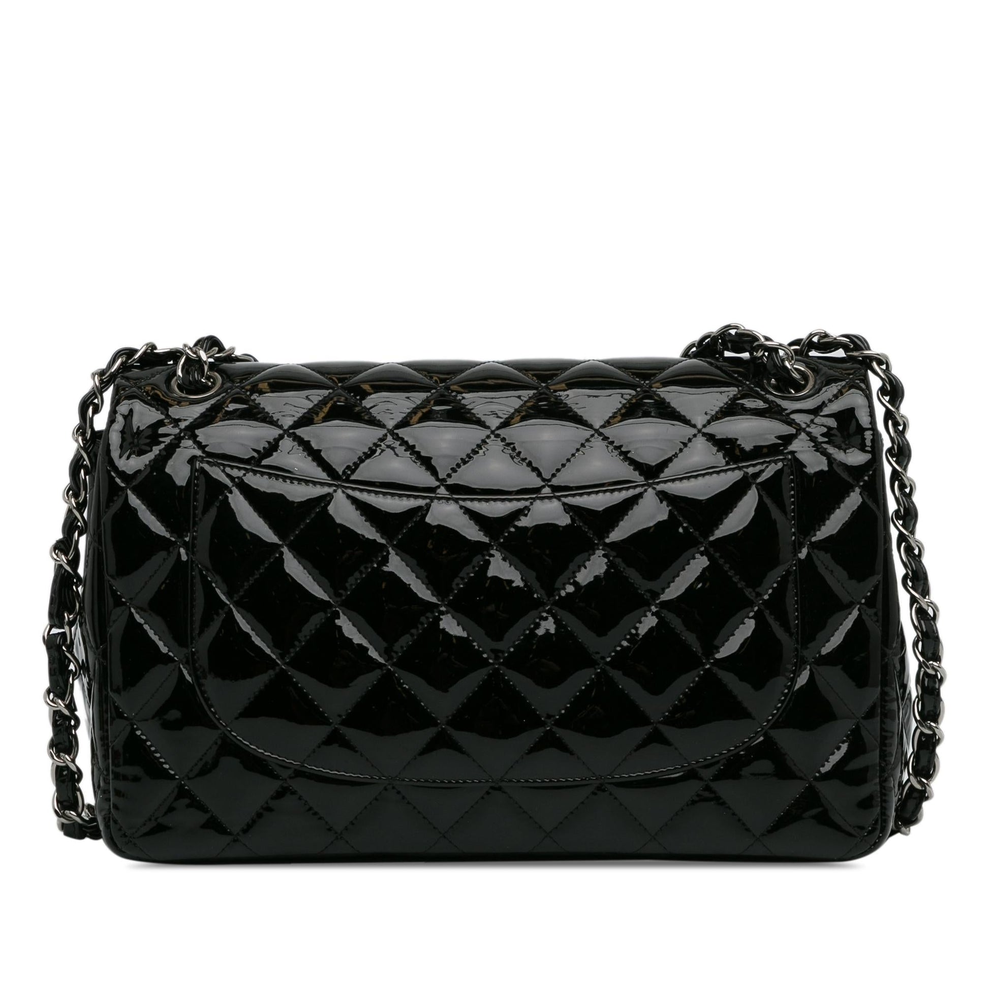 Chanel Jumbo Classic Patent Double Flap SHG-N1UTHV Handbag