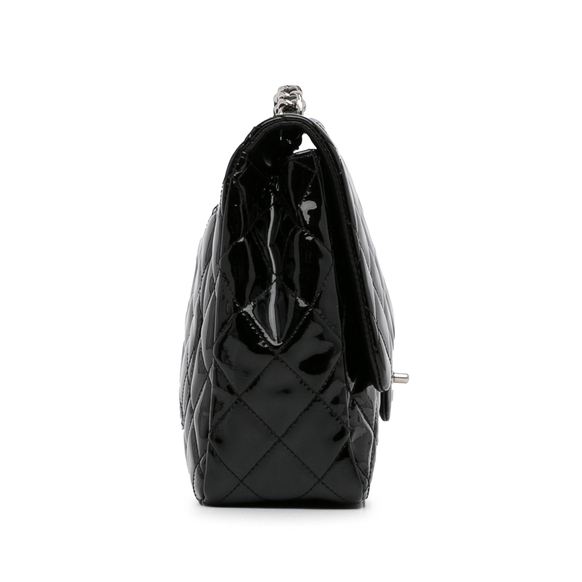 Chanel Jumbo Classic Patent Single Flap SHG-0iRSAh Handbag