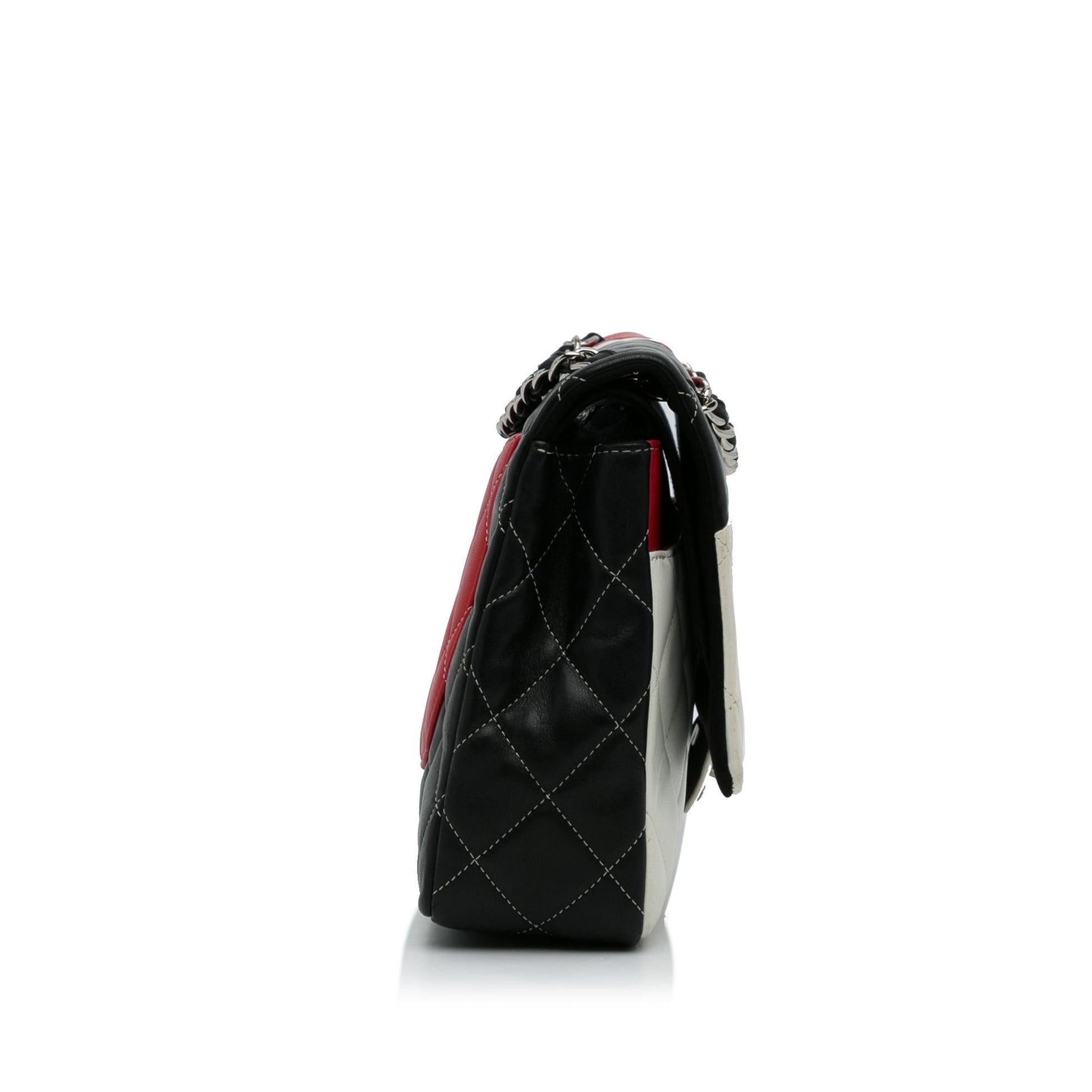 Chanel Jumbo Colorblock Classic Flap SHG-M8i3M9 Shoulder Bag