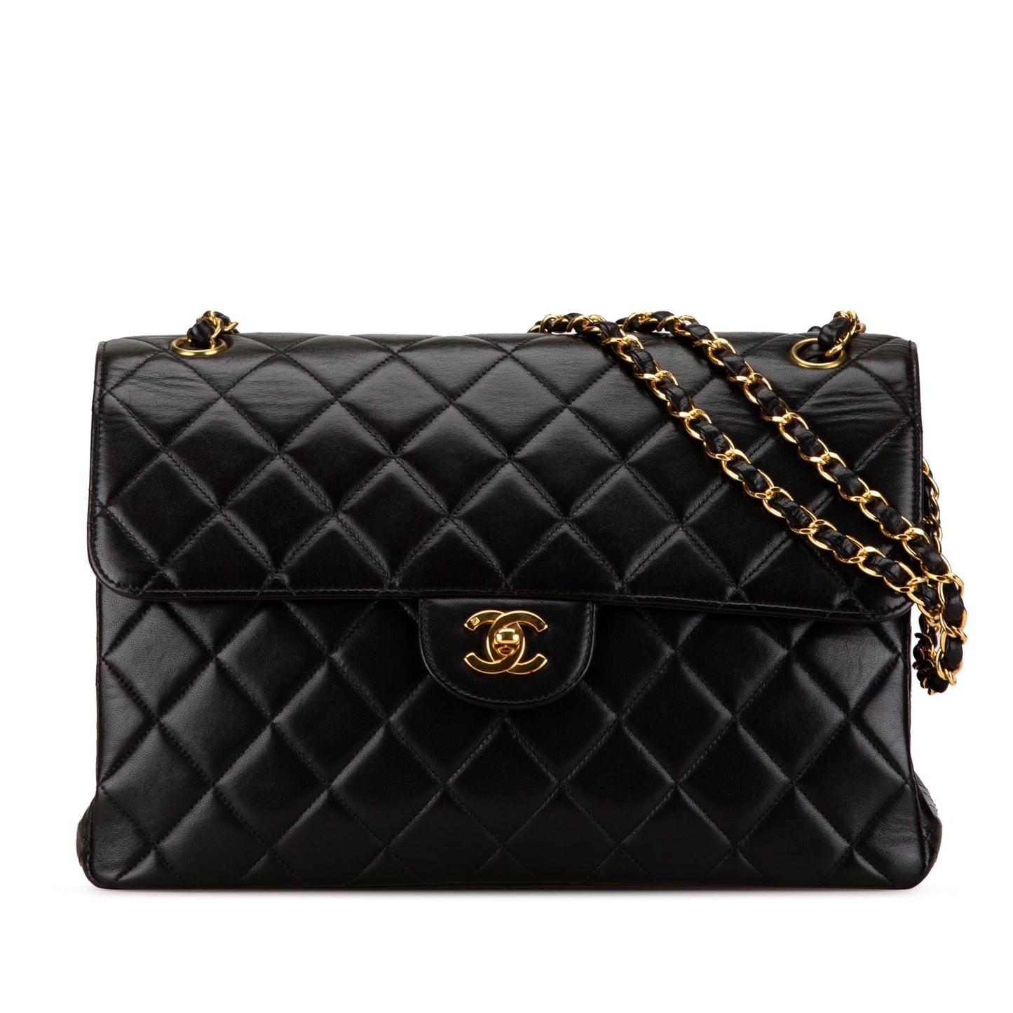 Chanel Jumbo Lambskin Double Sided Flap SHG-DFQlNW Handbag