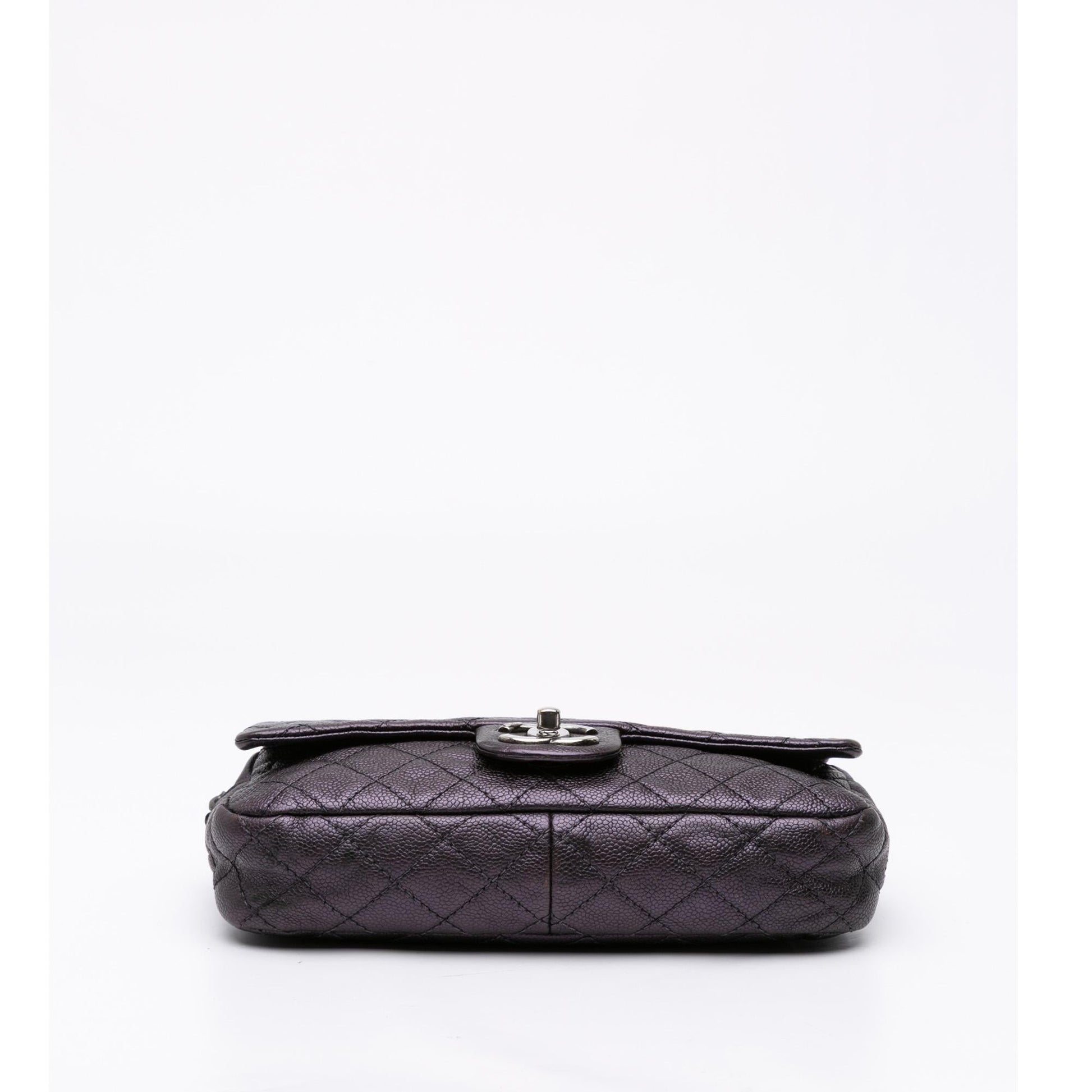 Chanel Jumbo Quilted Caviar Easy Flap Handbag Flap 1