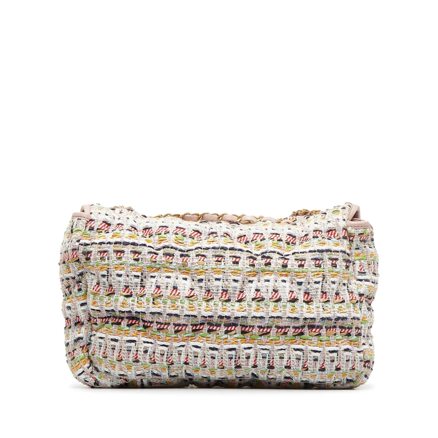 Chanel Jumbo Tweed Chesterfield Single Flap SHG-QQOQlV Handbag