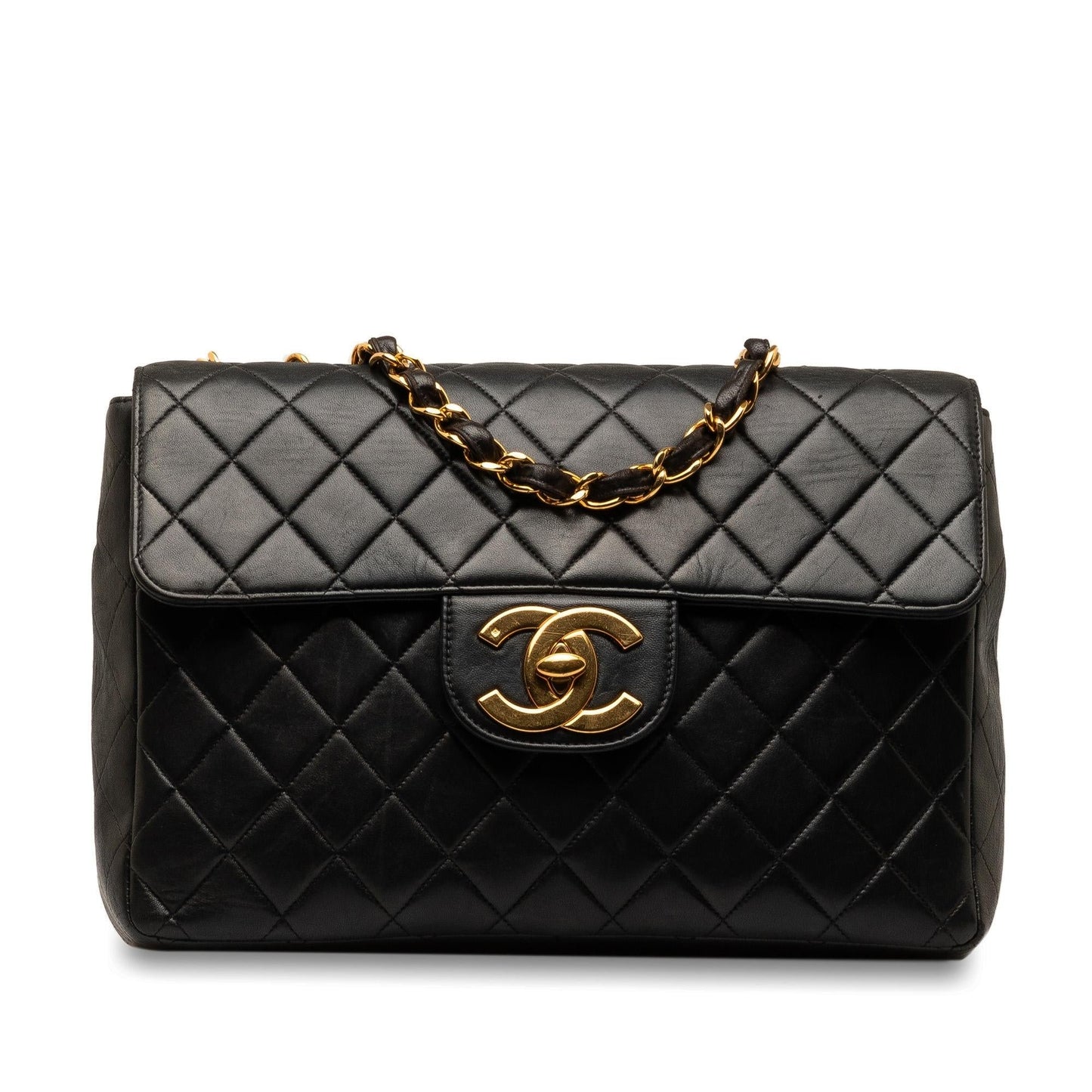 Chanel Jumbo XL Classic Lambskin Single Flap Handbag