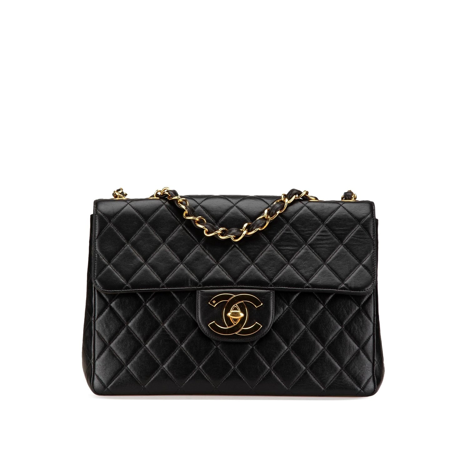 Chanel Jumbo XL Classic Lambskin Single Flap Handbag