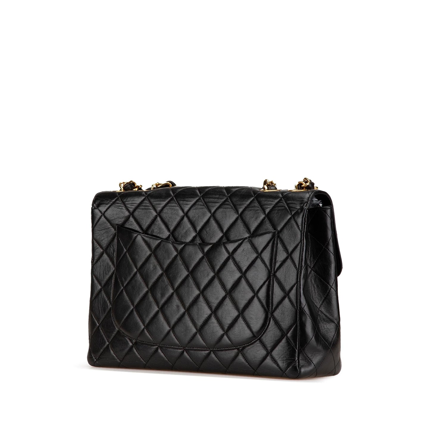 Chanel Jumbo XL Classic Lambskin Single Flap Handbag