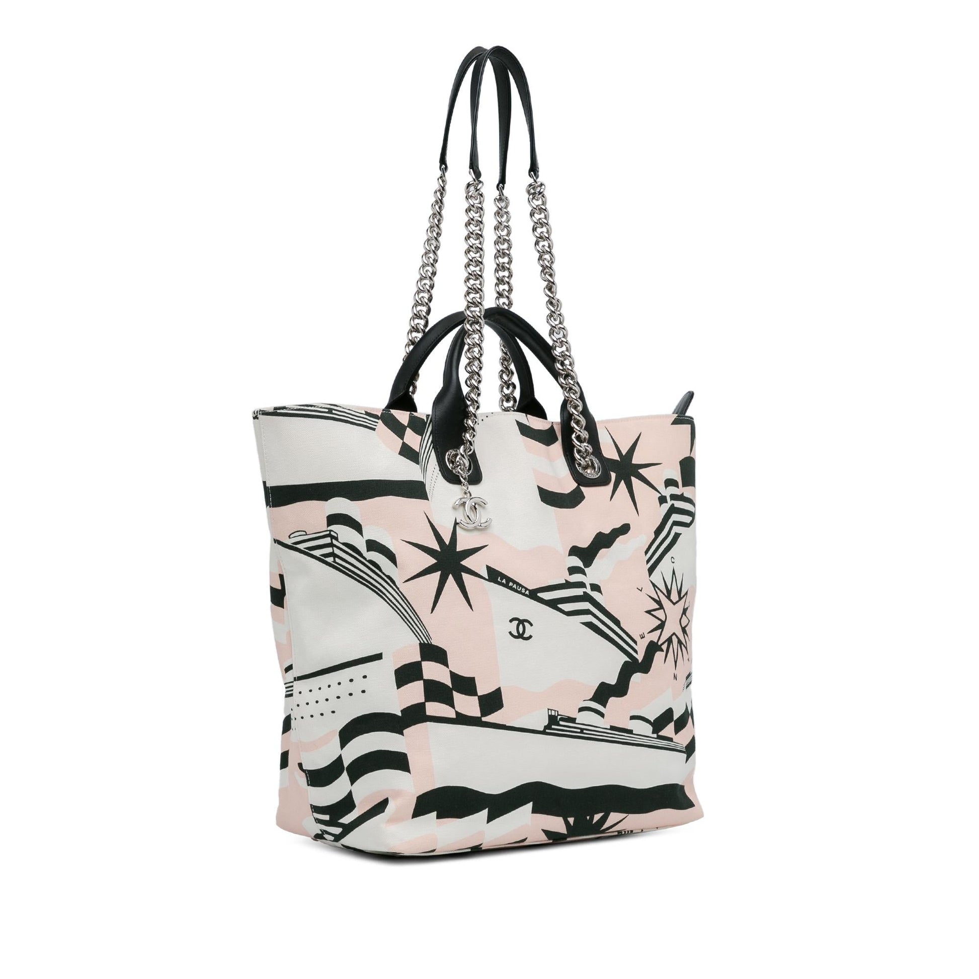 Chanel La Pausa Bay Shopping SHG-tn2HR3 Tote Bag