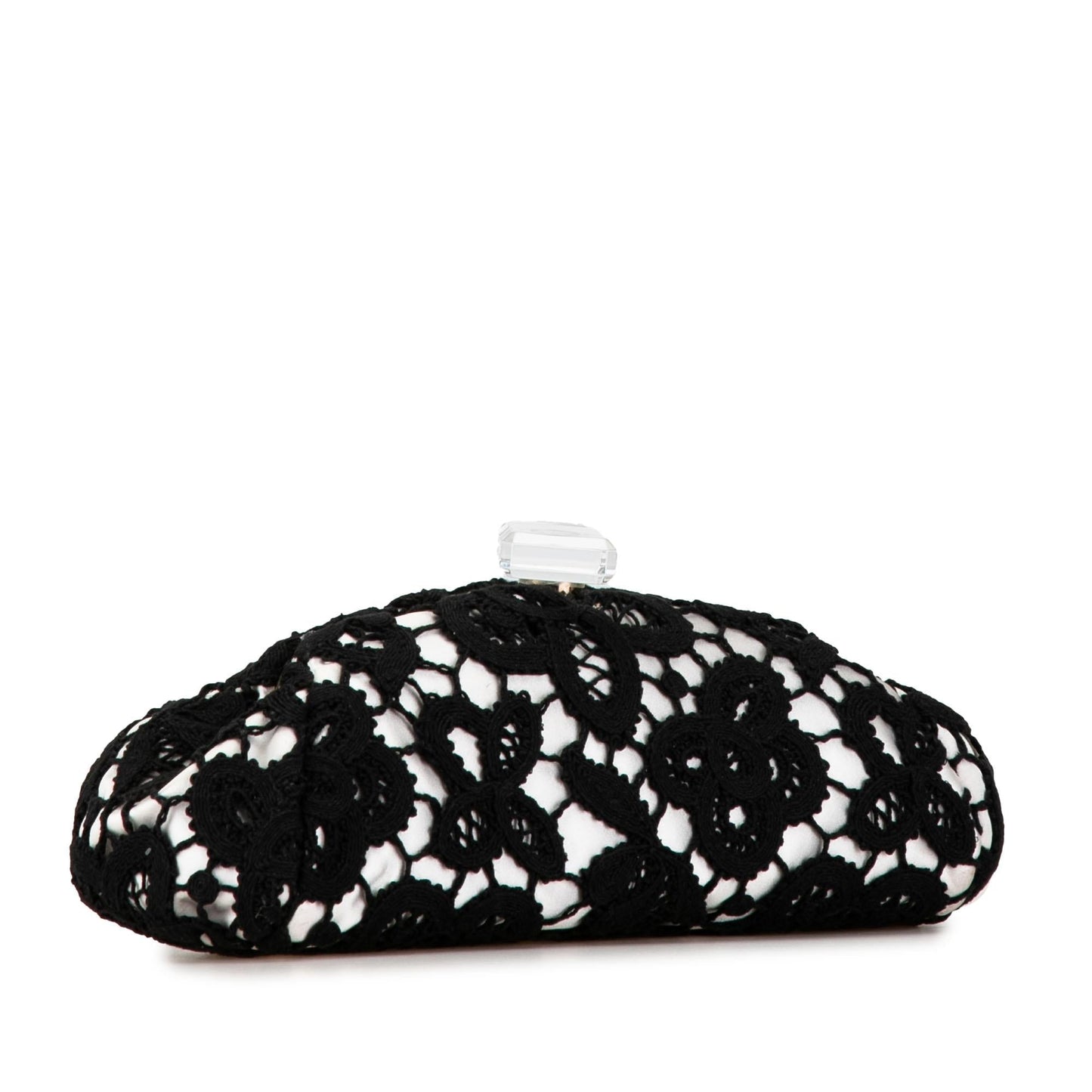 Chanel Lace Timeless Perfume Bottle Top SHG-HZO0g0 Clutch Bag