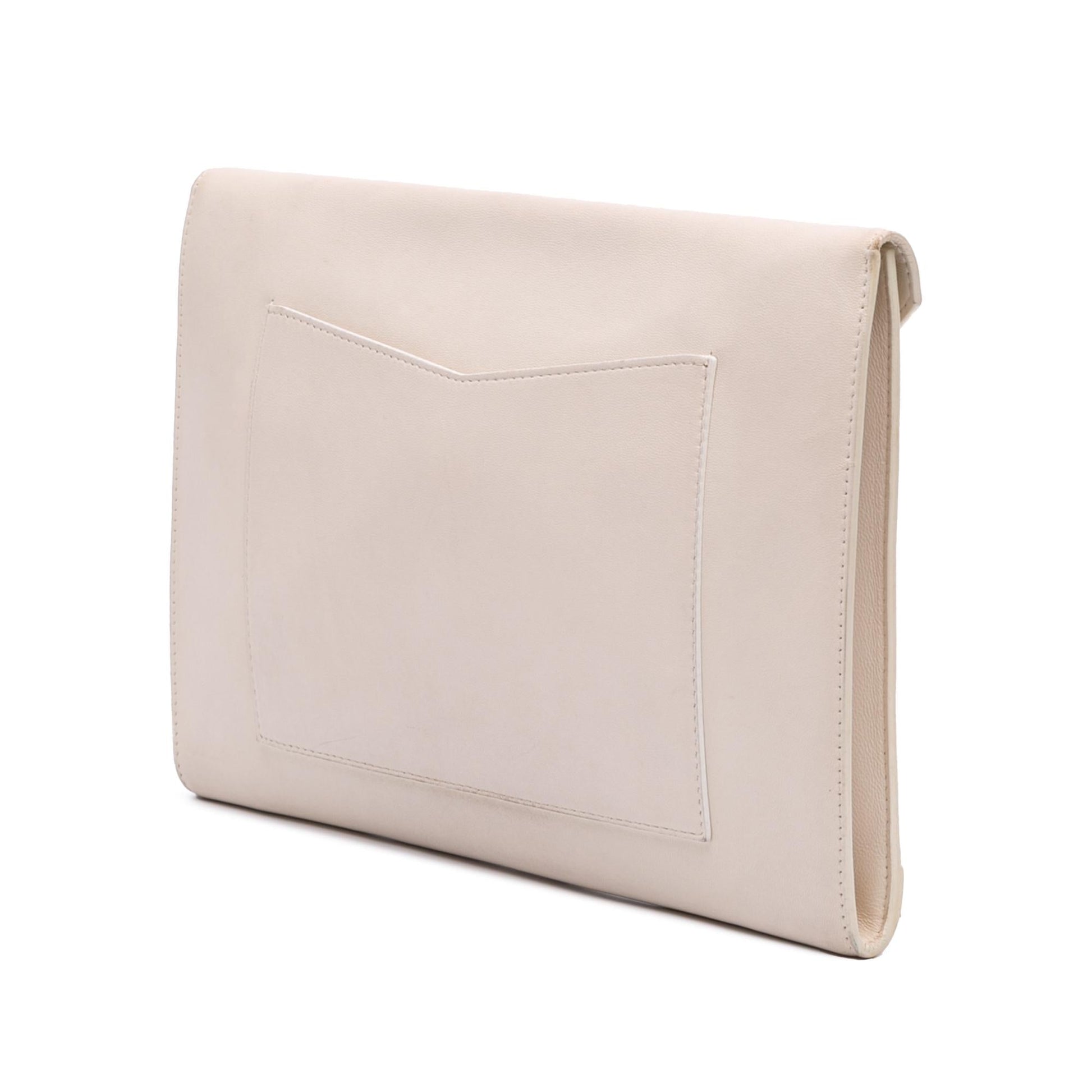 Chanel Lambskin Airlines Envelope Clutch Bag