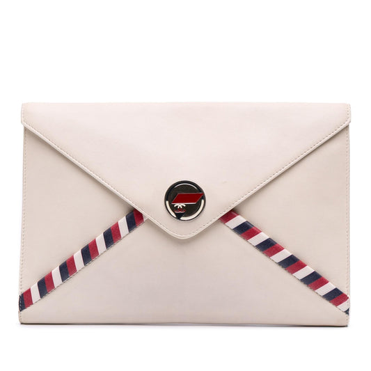 Chanel Lambskin Airlines Envelope Clutch Bag Clutch 1