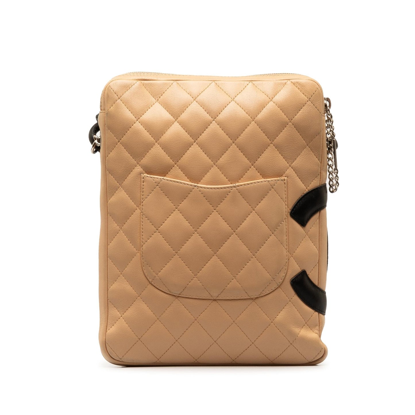 Chanel Lambskin Cambon Ligne SHG-21mvXM Crossbody Bag