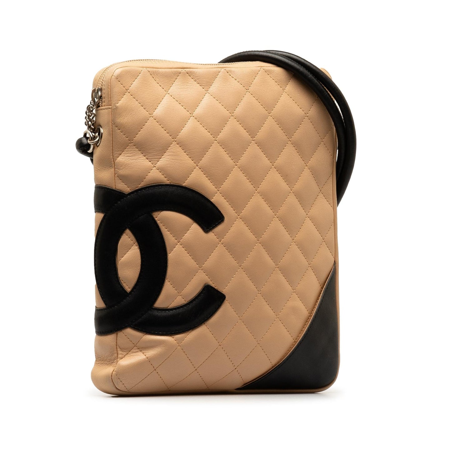 Chanel Lambskin Cambon Ligne SHG-21mvXM Crossbody Bag