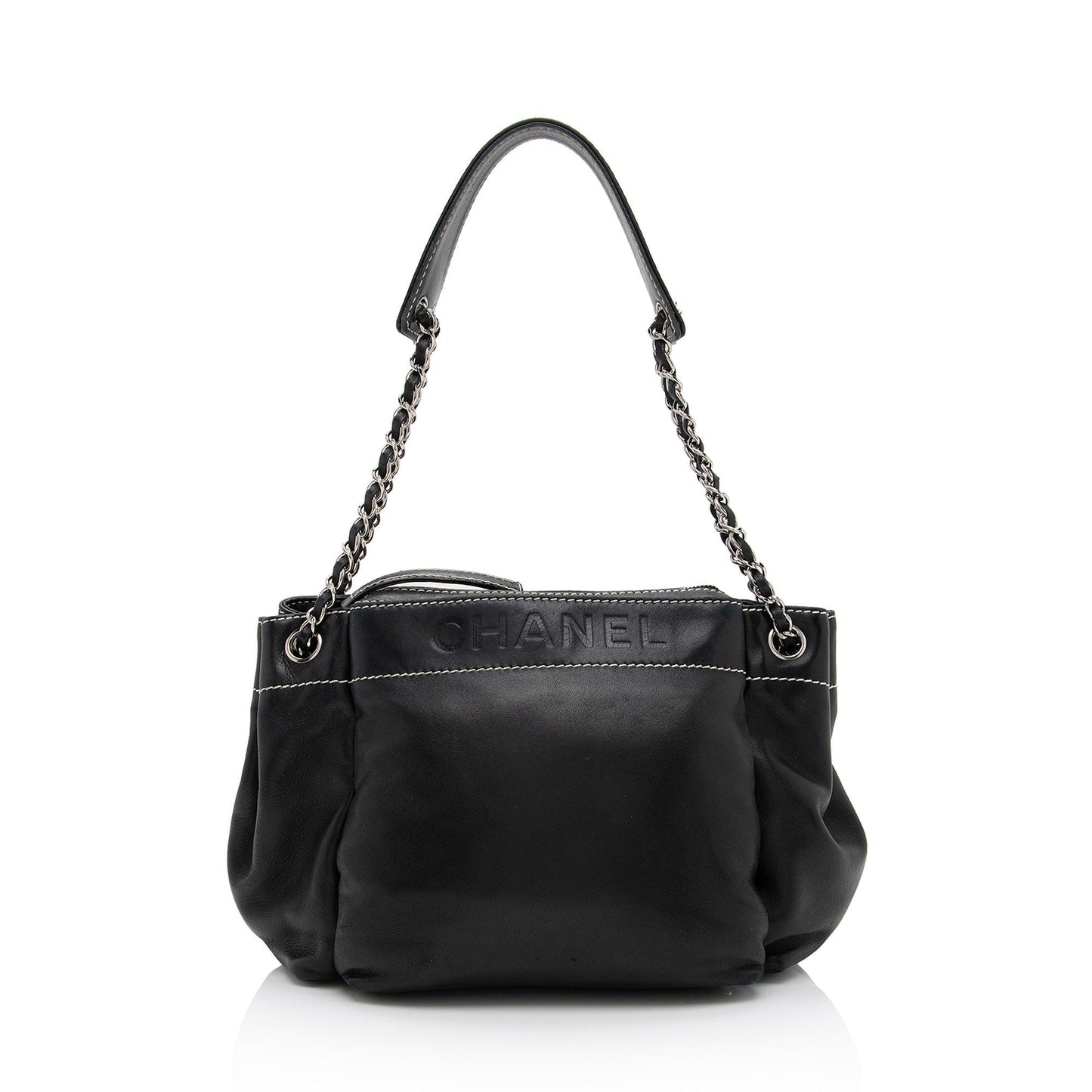 Chanel Lambskin LAX Accordion SHF-WhynN4 Shoulder Bag