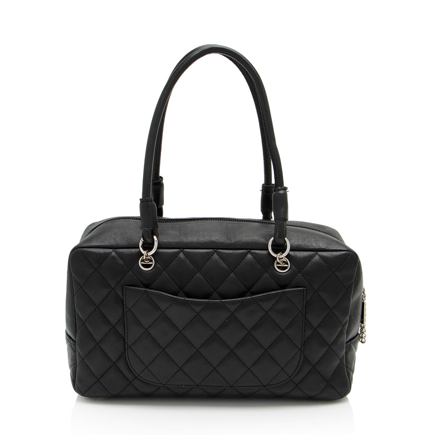Chanel Lambskin Ligne Cambon Shopper SHF-MaOmWR Shoulder Bag