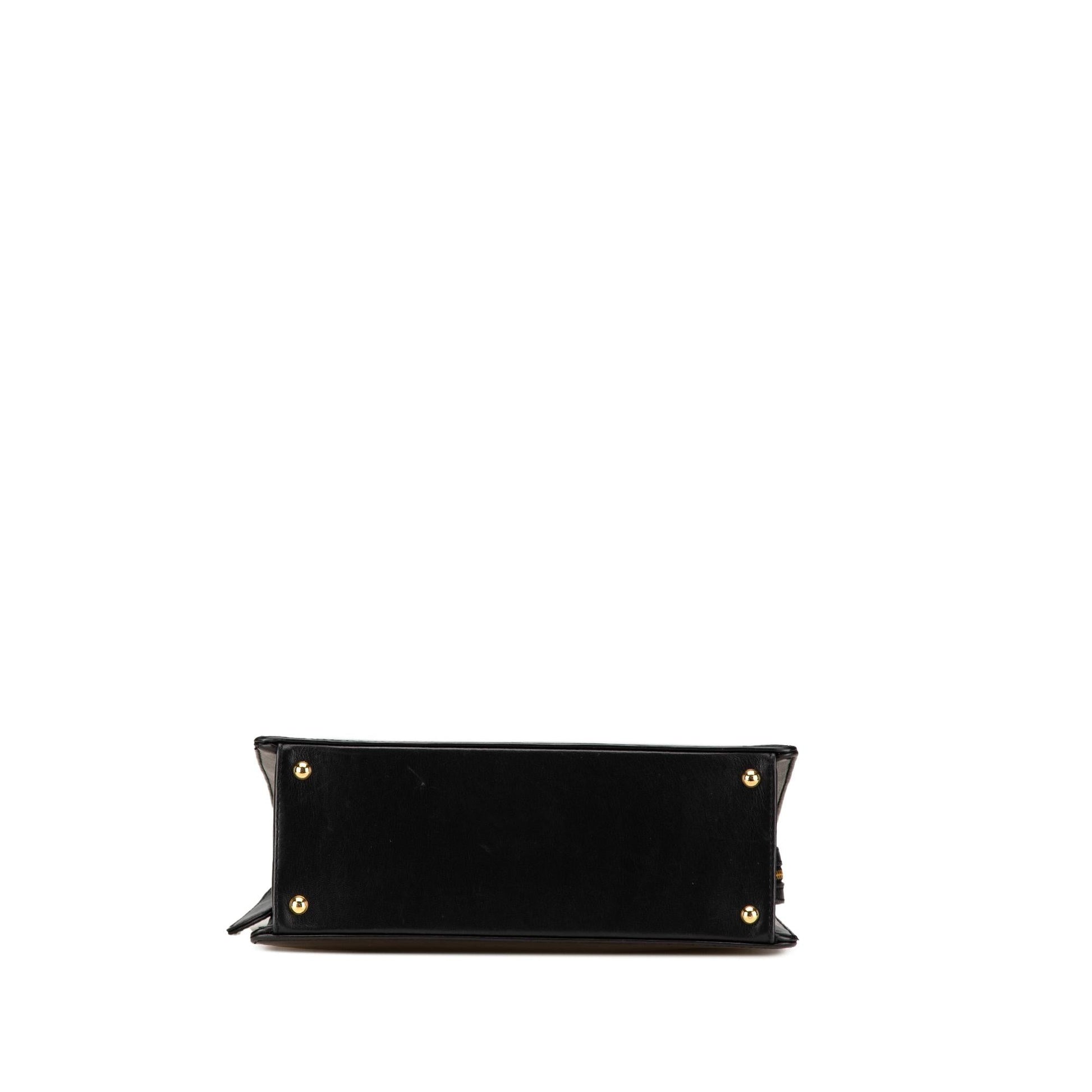 Chanel Lambskin Logo Tote Bag