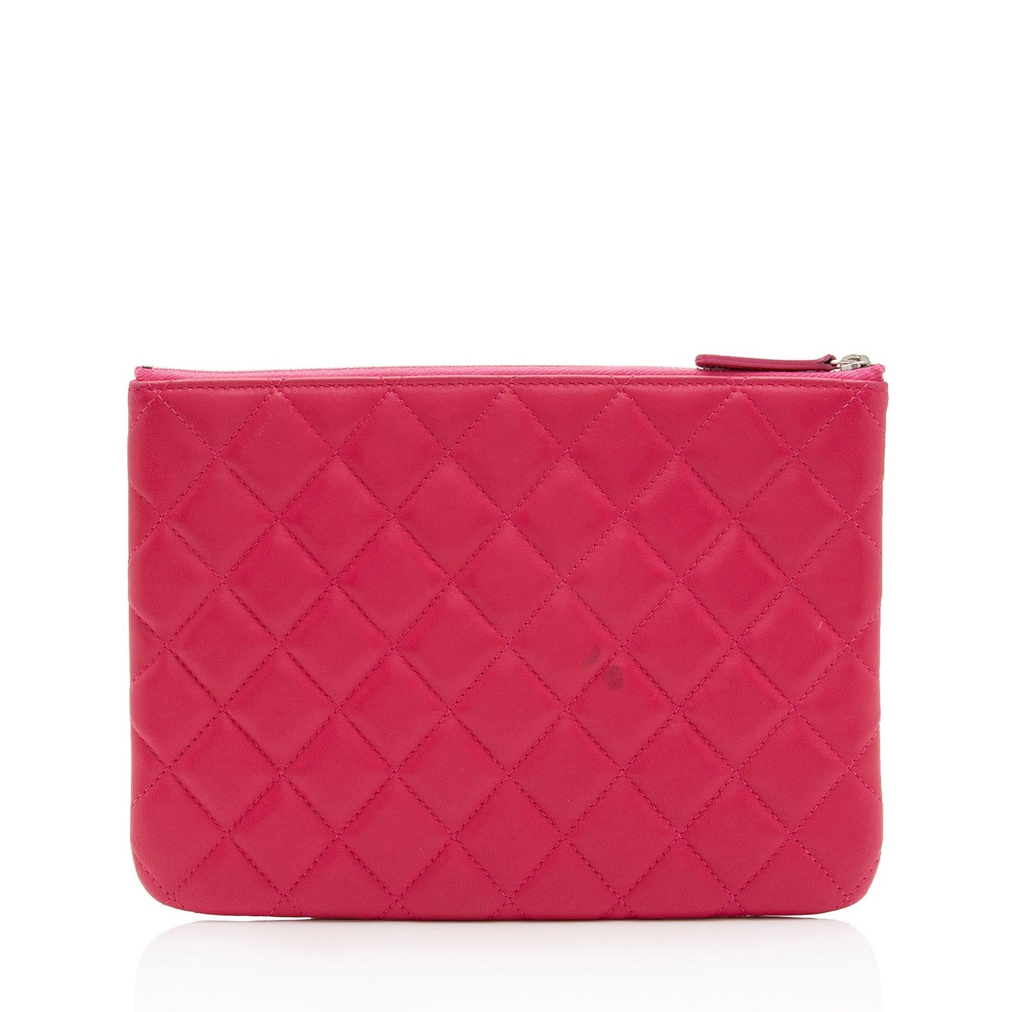 Chanel Lambskin O-Case (SHF- W4ma) Handbag Denim Mini Jewelry