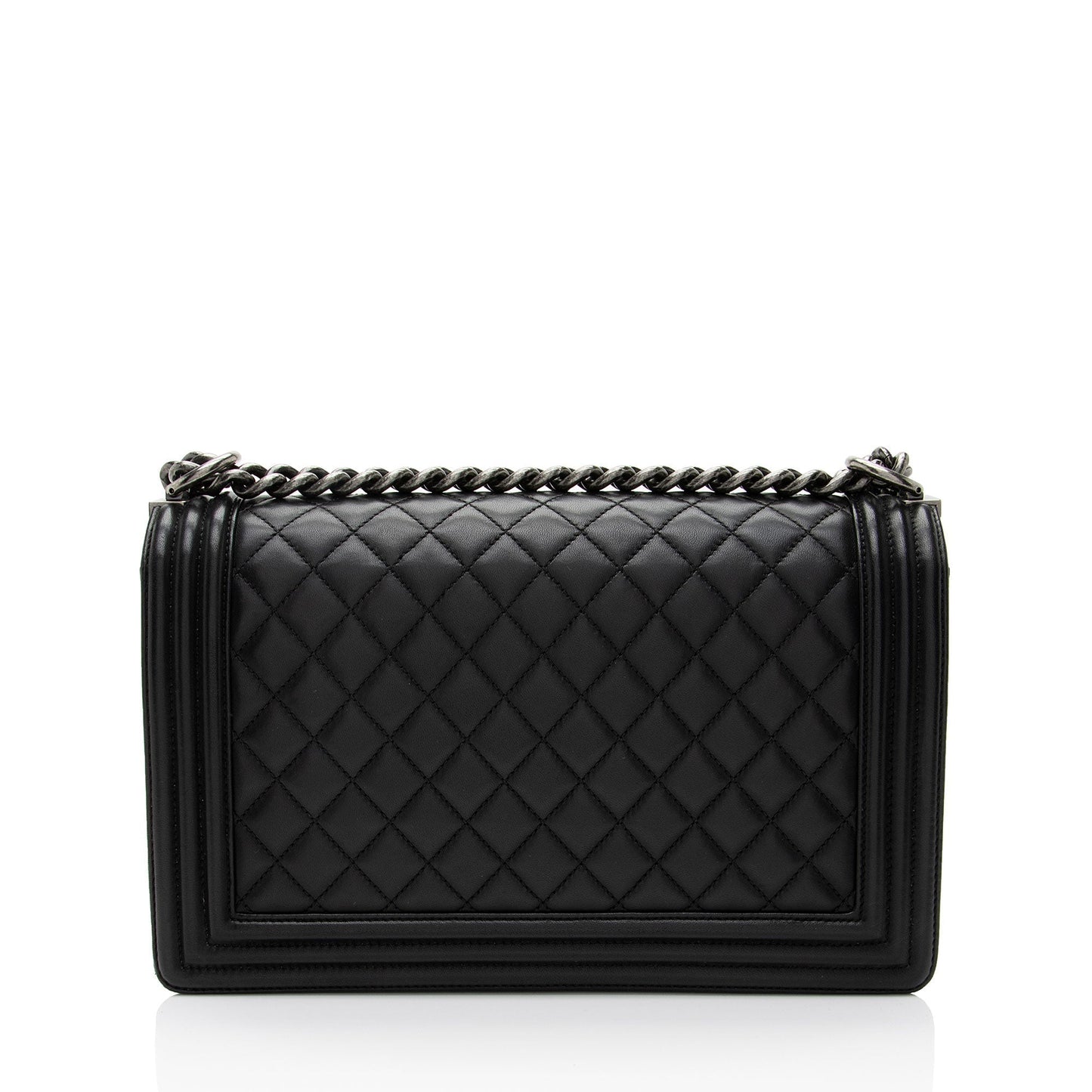 Chanel Lambskin New Boy Handbag Bag 1