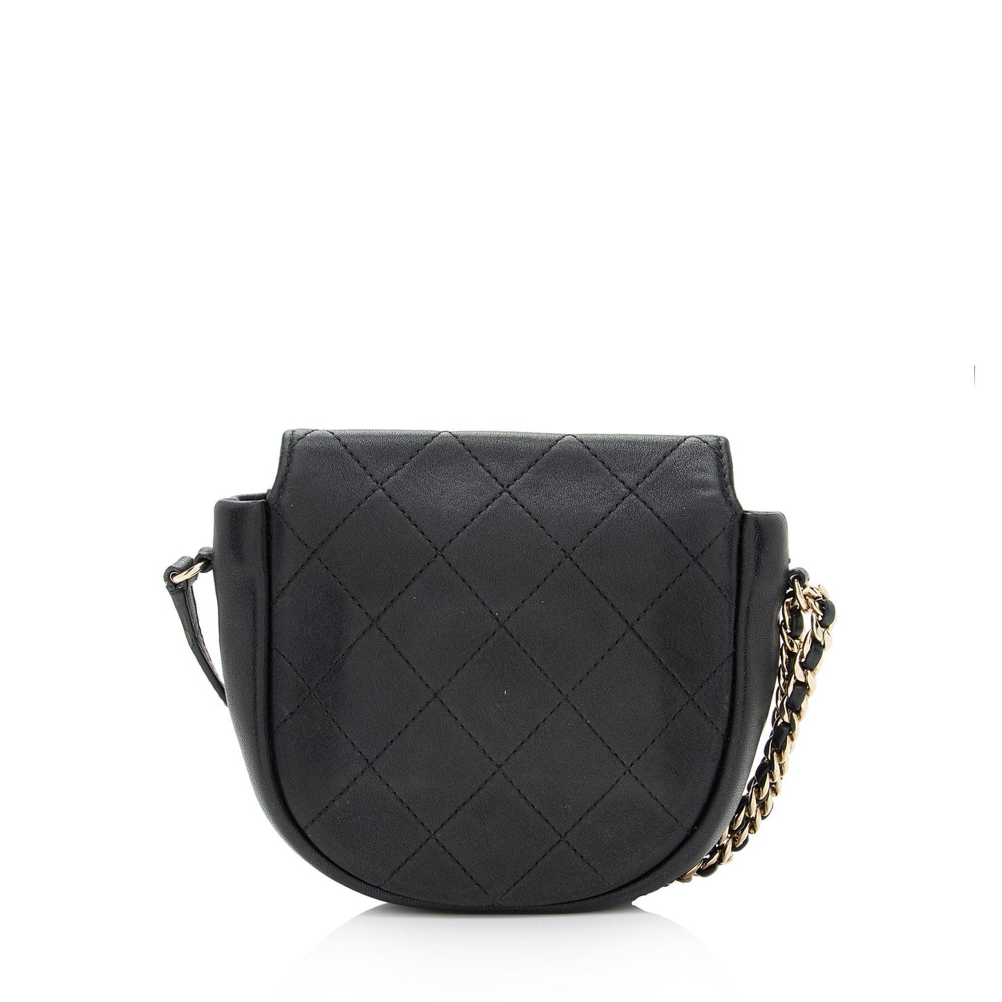 Chanel Lambskin Flap Messenger SHF-YRxjuM Small Messenger Bag