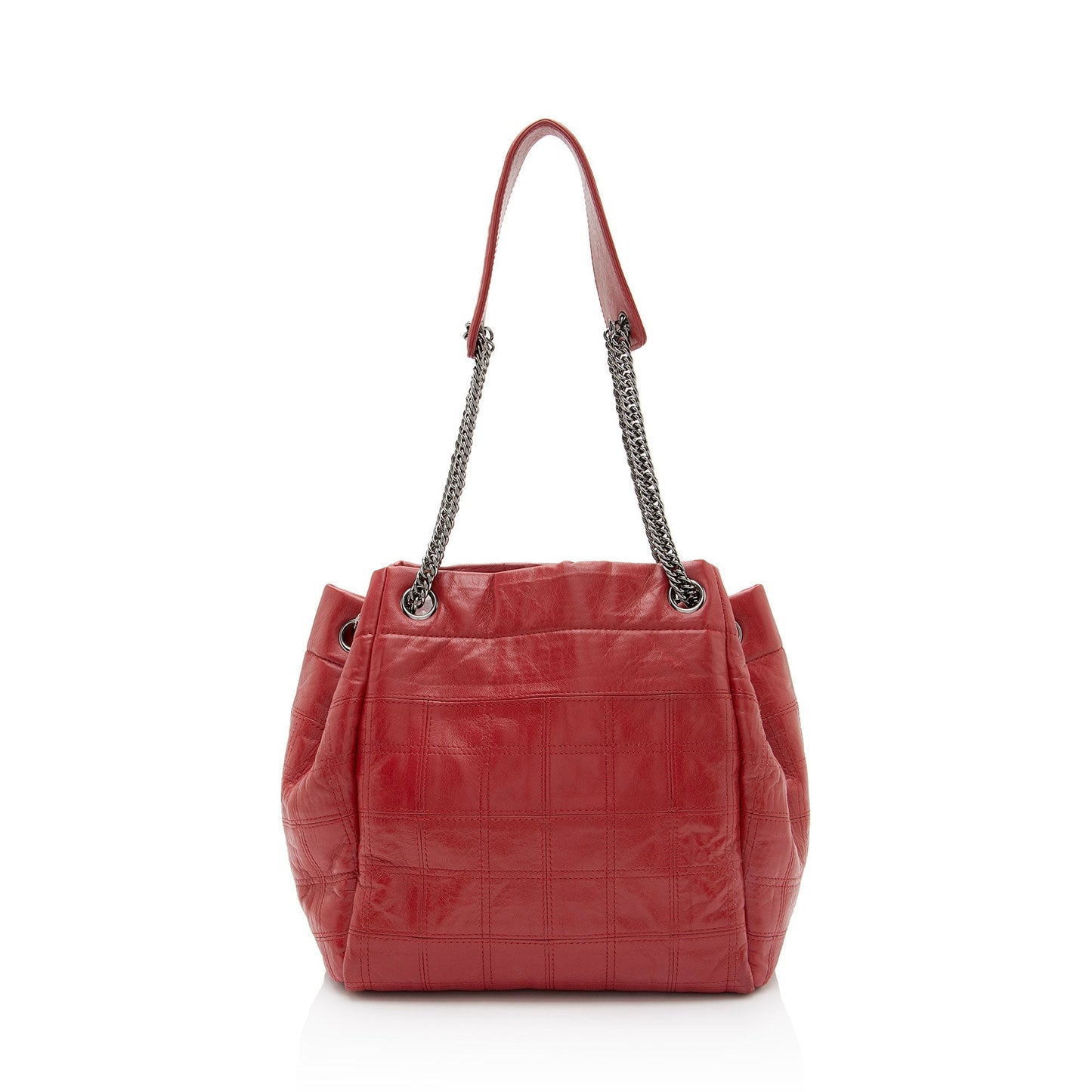 Chanel Lambskin LAX Accordion SHF-x47IxO Shoulder Bag