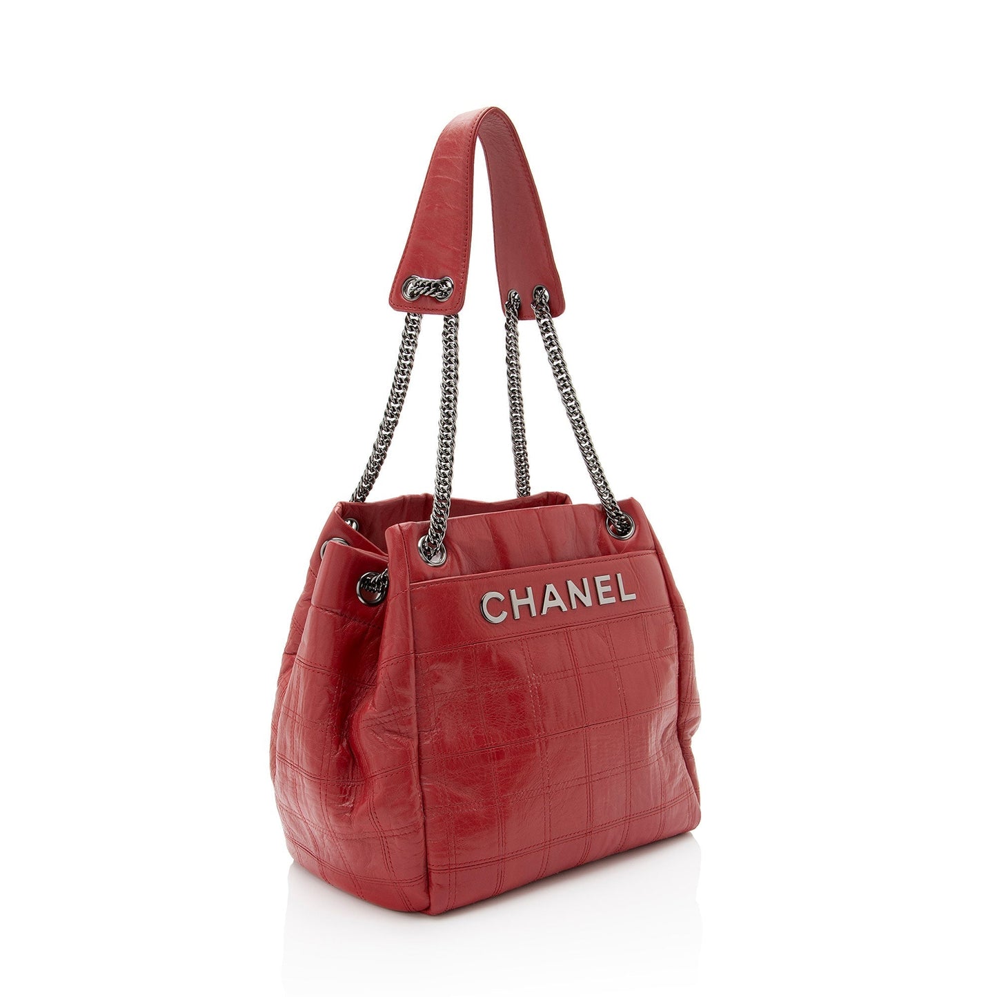 Chanel Lambskin LAX Accordion SHF-x47IxO Shoulder Bag