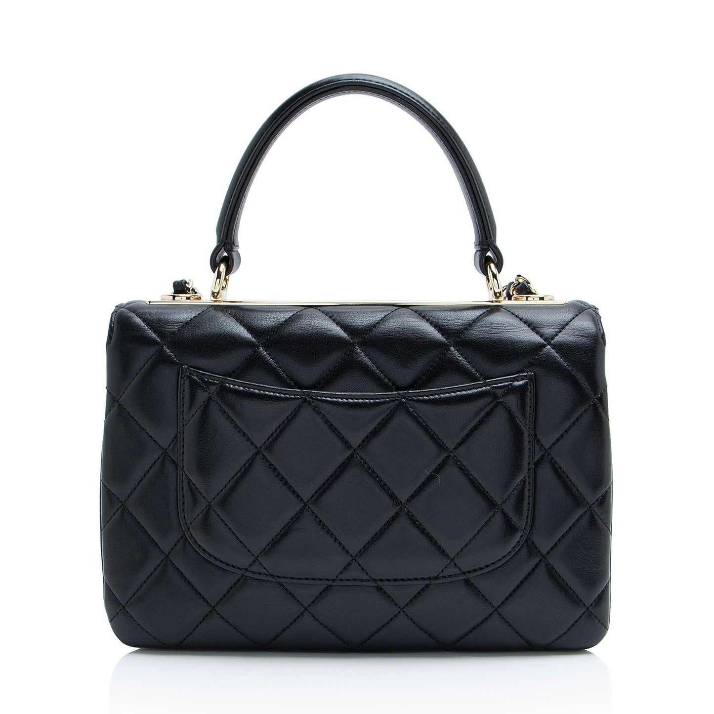 Chanel Lambskin Trendy CC Top Handle Small Handbag