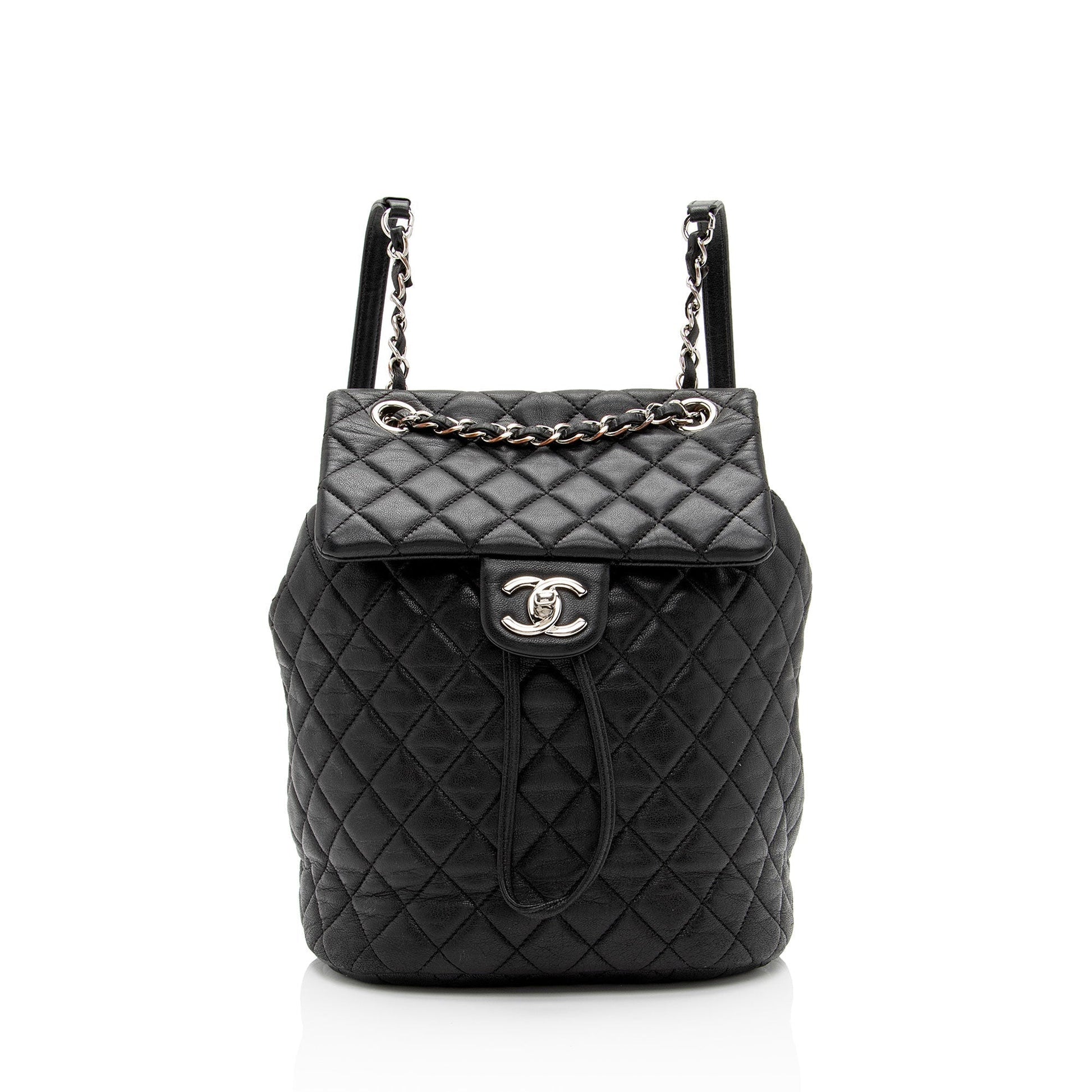 Chanel Lambskin Urban Spirit Backpack SHF-YEvGDF Small