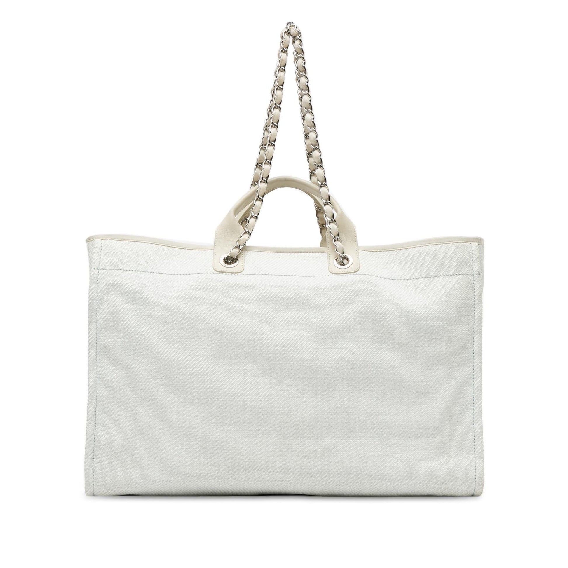 Chanel Deauville SHG-bO4Jvd Canvas Tote Bag