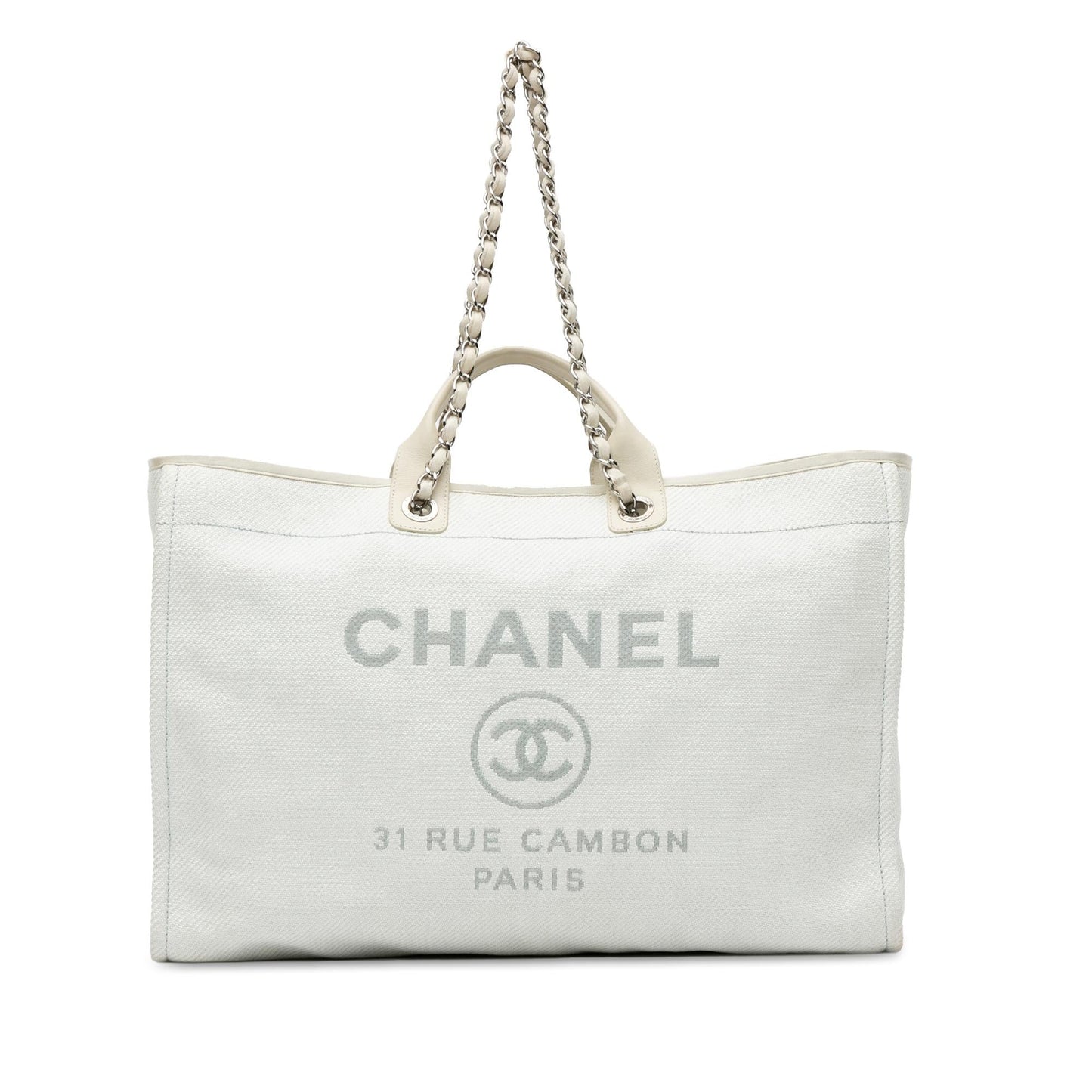 Chanel Deauville SHG-bO4Jvd Canvas Tote Bag
