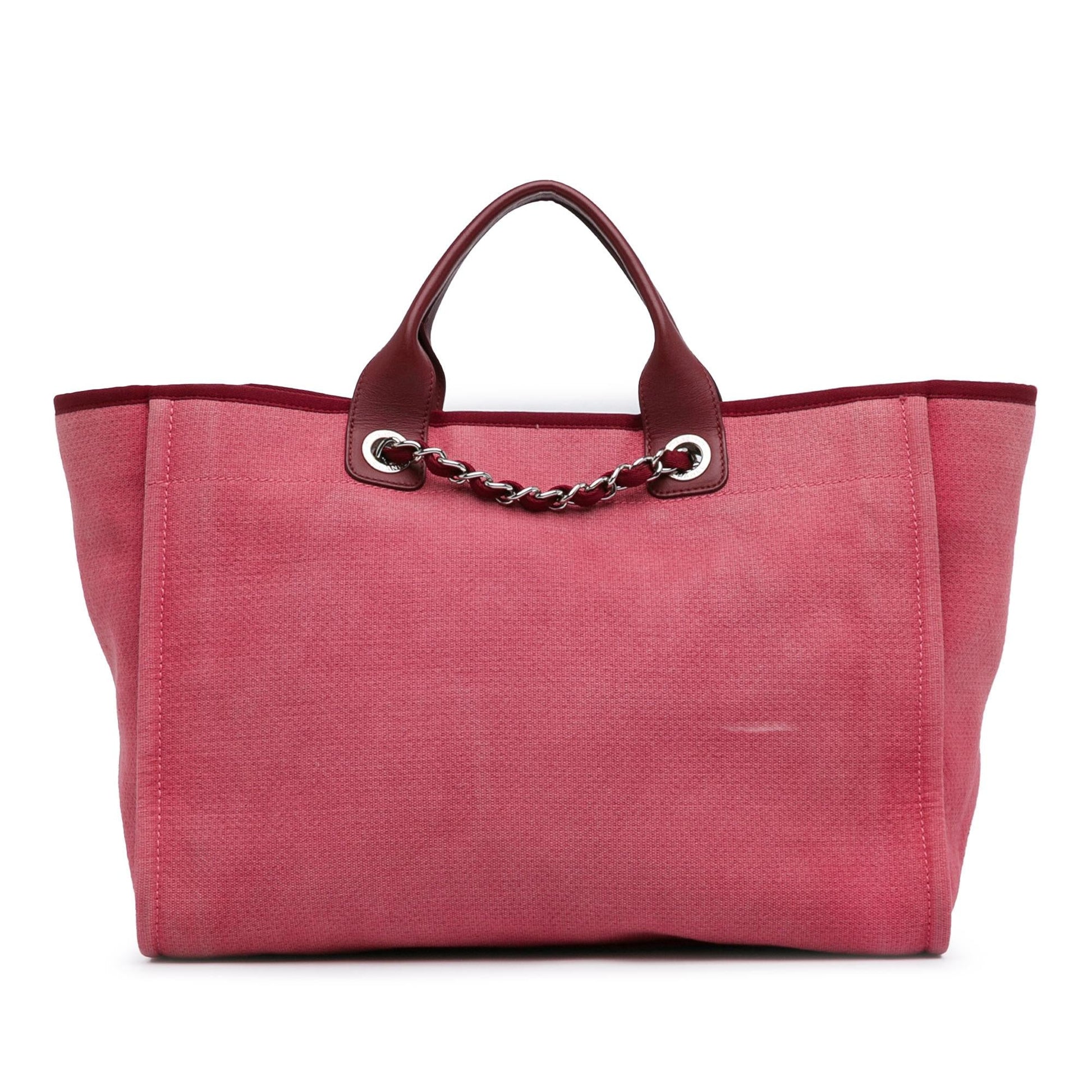 Chanel Deauville SHG-OpY8VZ Canvas Tote Bag