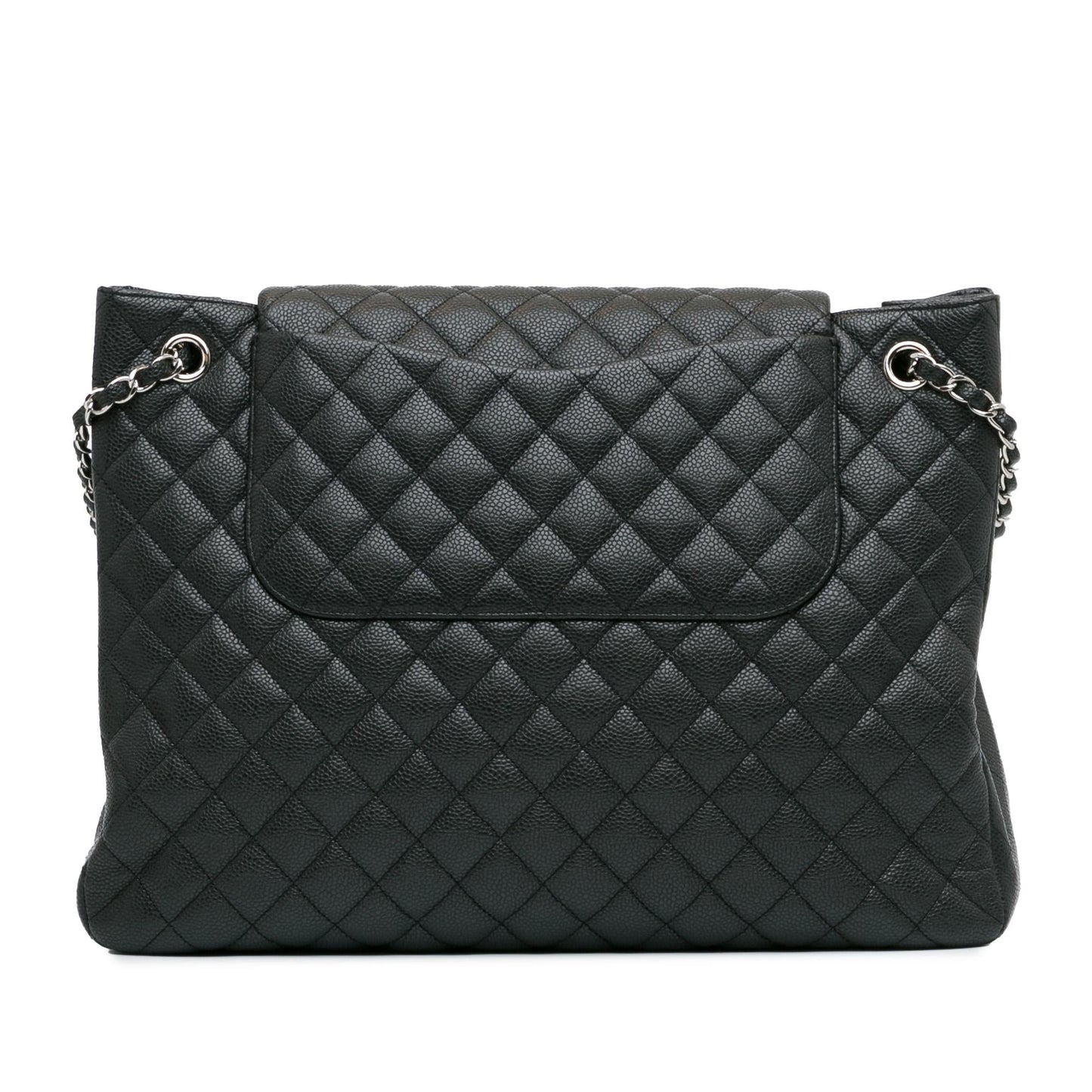 Chanel Caviar Flap Shopping SHG-UY8l1Y Tote Bag