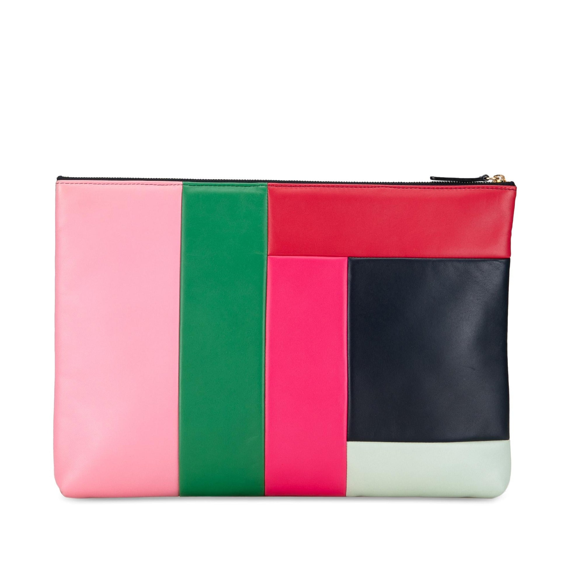 Chanel Lambskin Colorblock Patchwork O SHG-sUlH9O Handbag