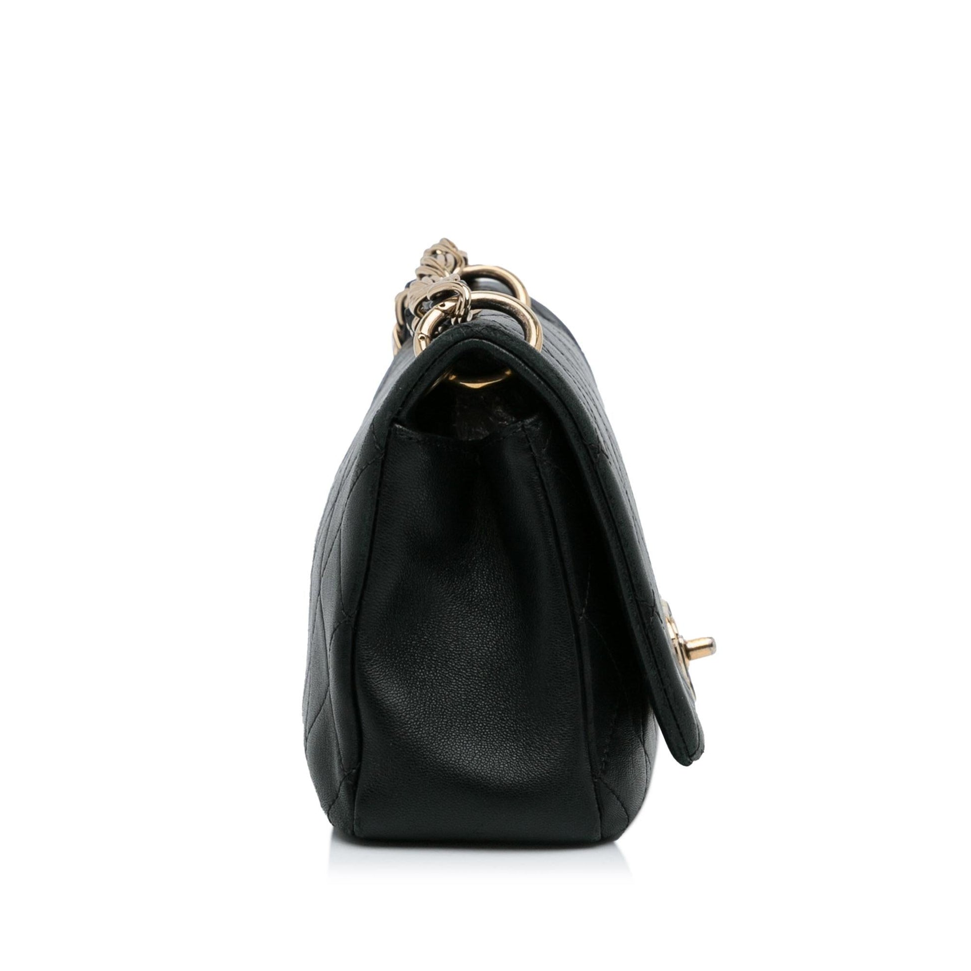 Chanel Lambskin Twist Enamel CC Flap Handbag Cc Flap