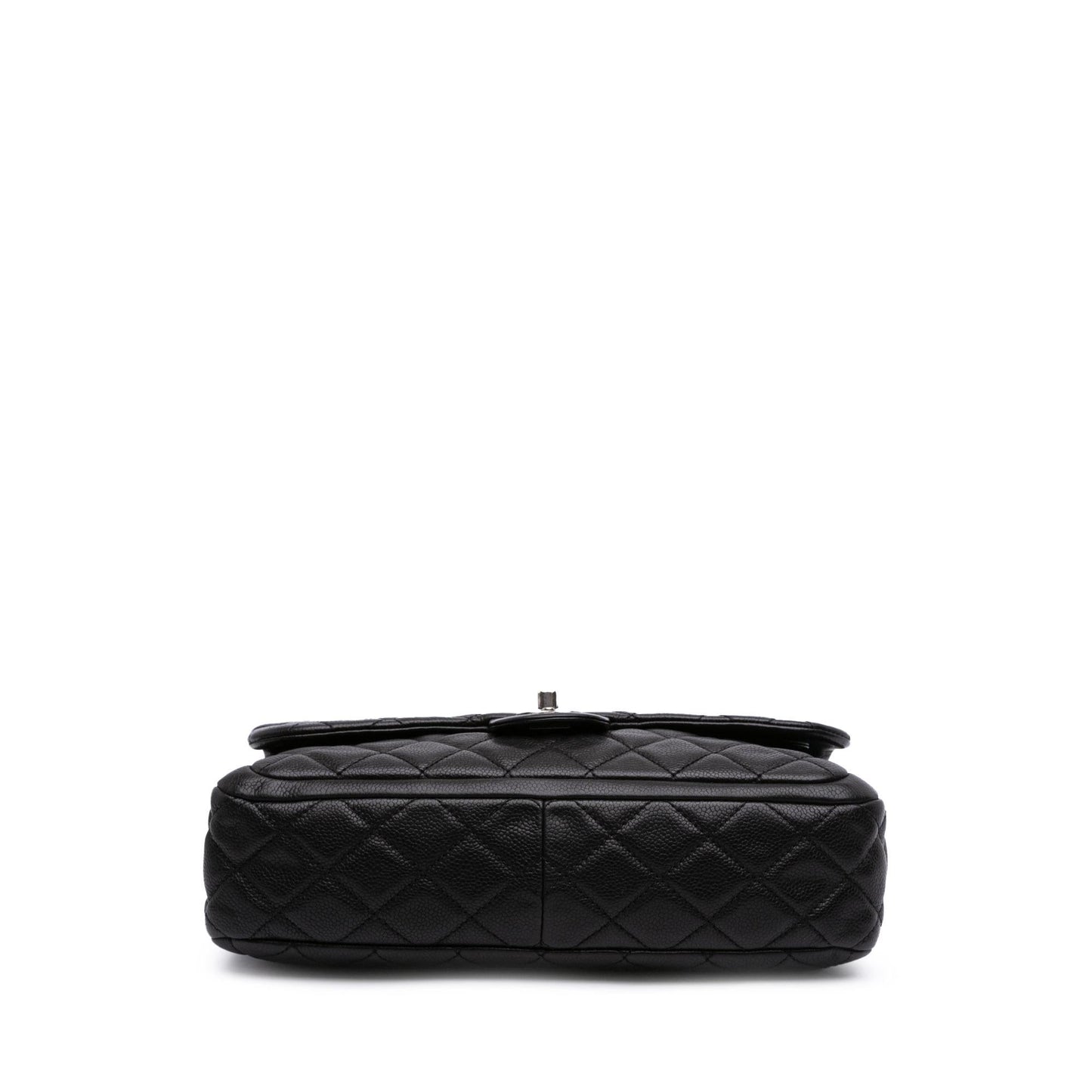 Chanel Quilted Caviar Now Forever Flap Handbag Flap 1