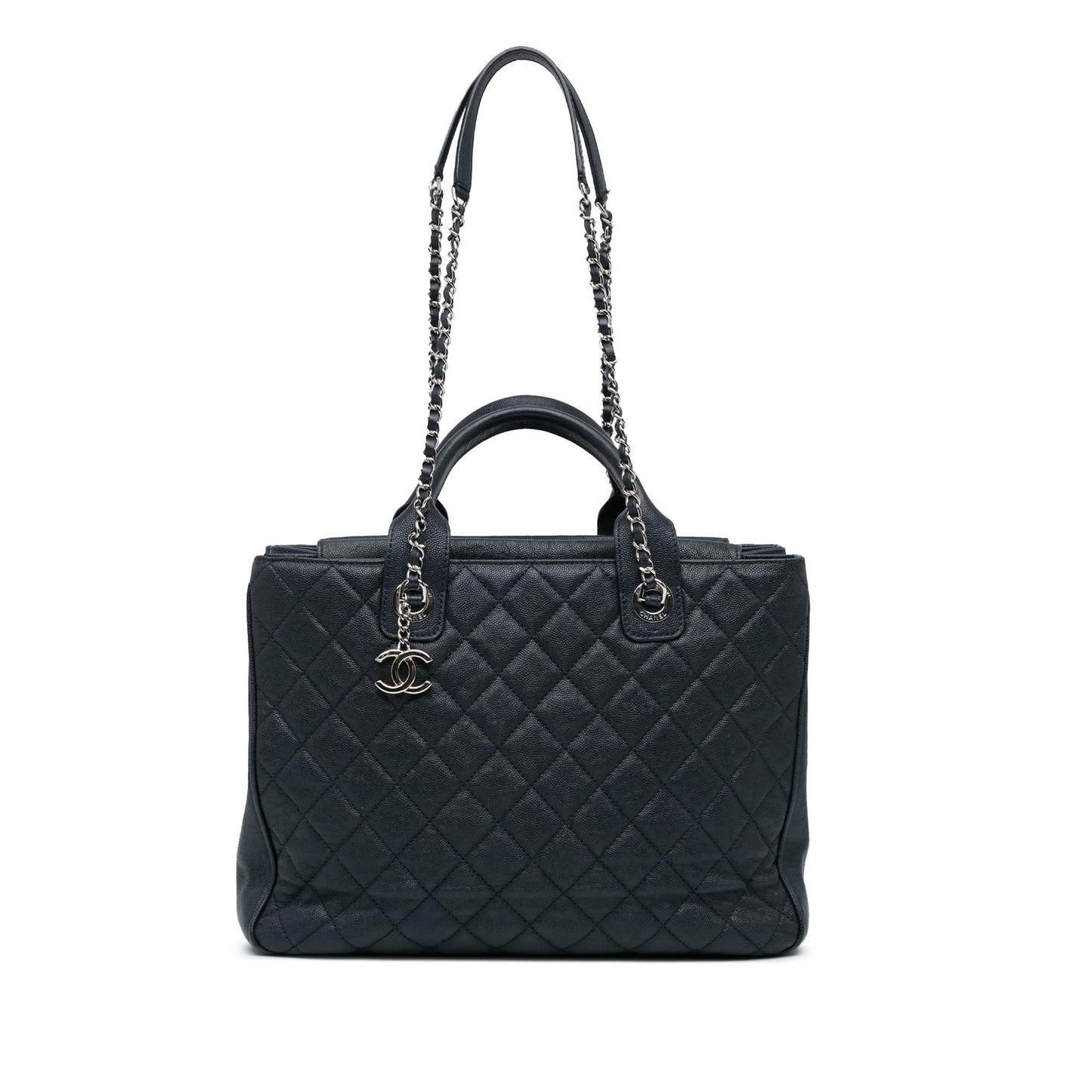 Chanel Quilted Caviar Urban Companion SHG-AColdS Tote Bag