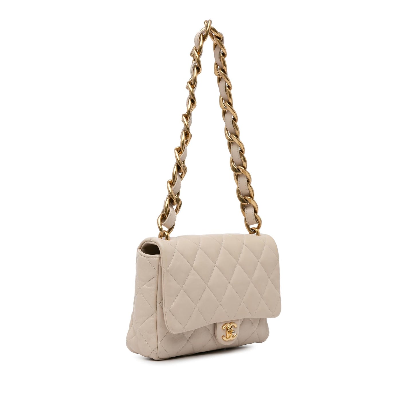 Chanel Quilted Lambskin Funky Town Flap SHG-ZZeFwF Handbag