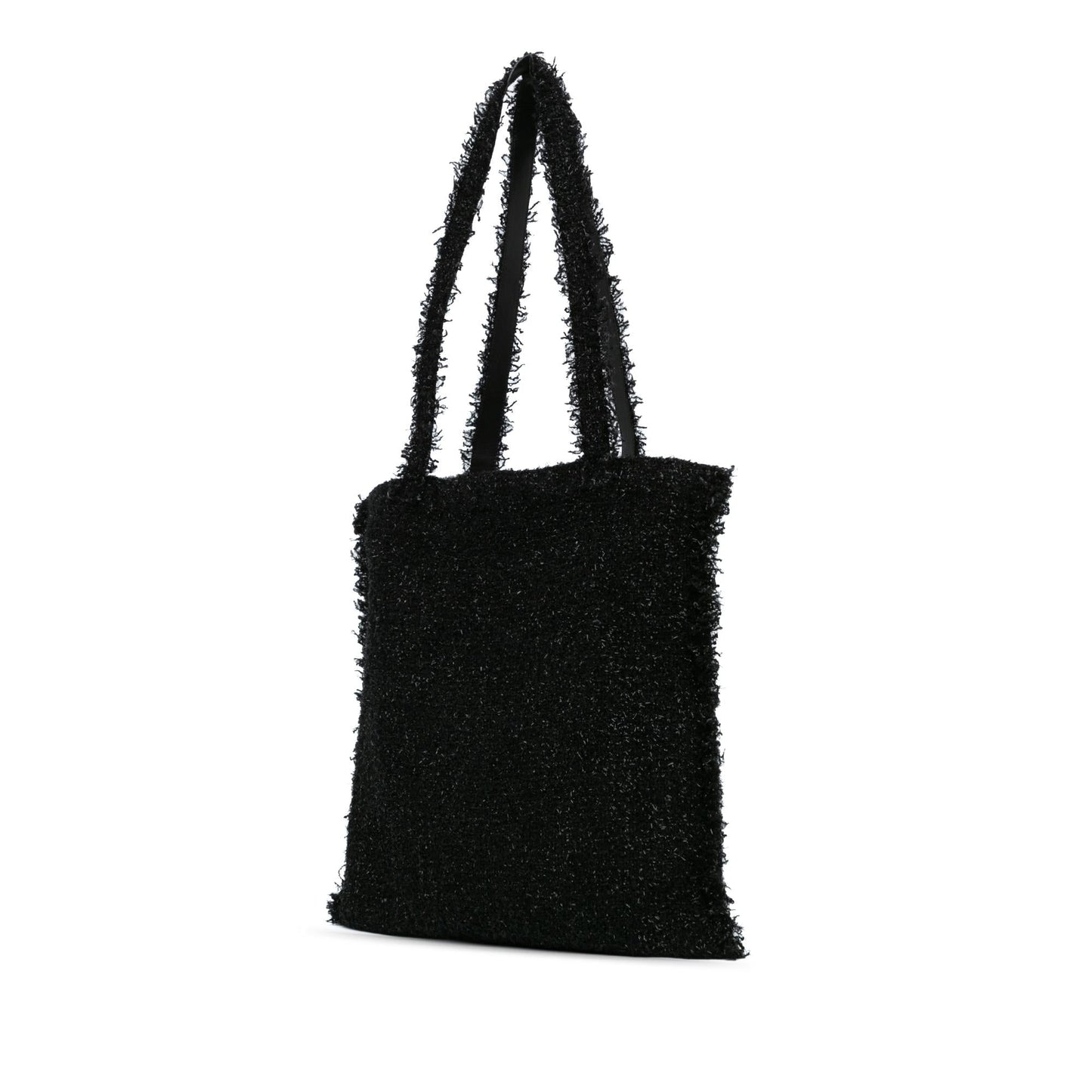 Chanel Resin Embellished Tweed Robot Shopping Tote Bag Tote 1